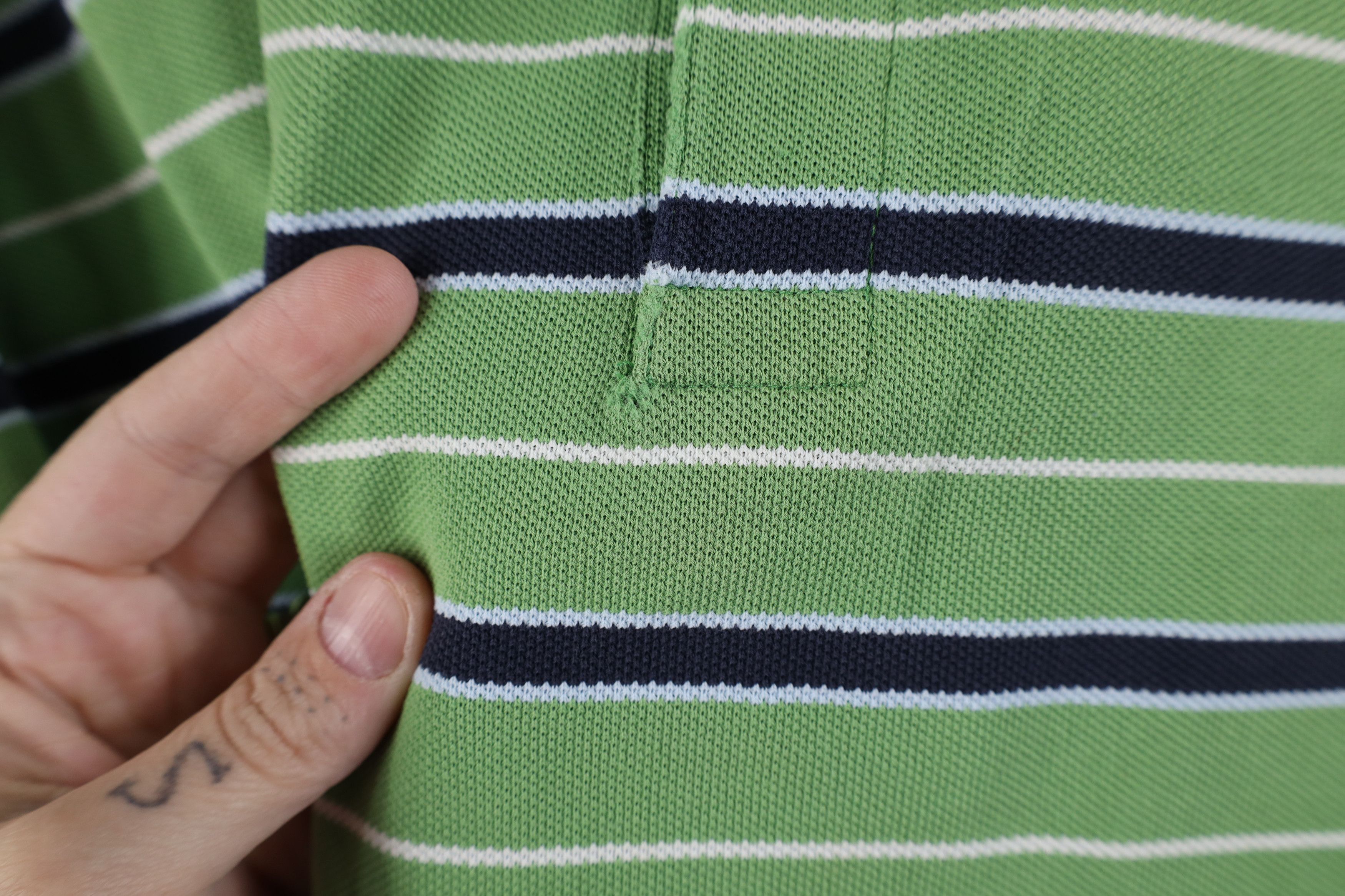 Brooks Brothers × Vintage Brooks Brothers Performance Polo Striped Golf Polo Shirt Size US XL / EU 56 / 4 - 5 Thumbnail