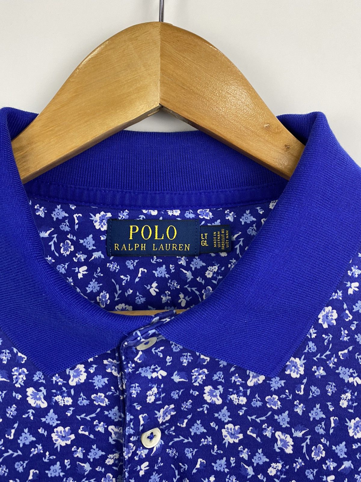 Polo Ralph Lauren 🇺🇸 Polo Ralph Lauren Flowers polo t-shirt rare retro hype Size US XL / EU 56 / 4 - 5 Thumbnail