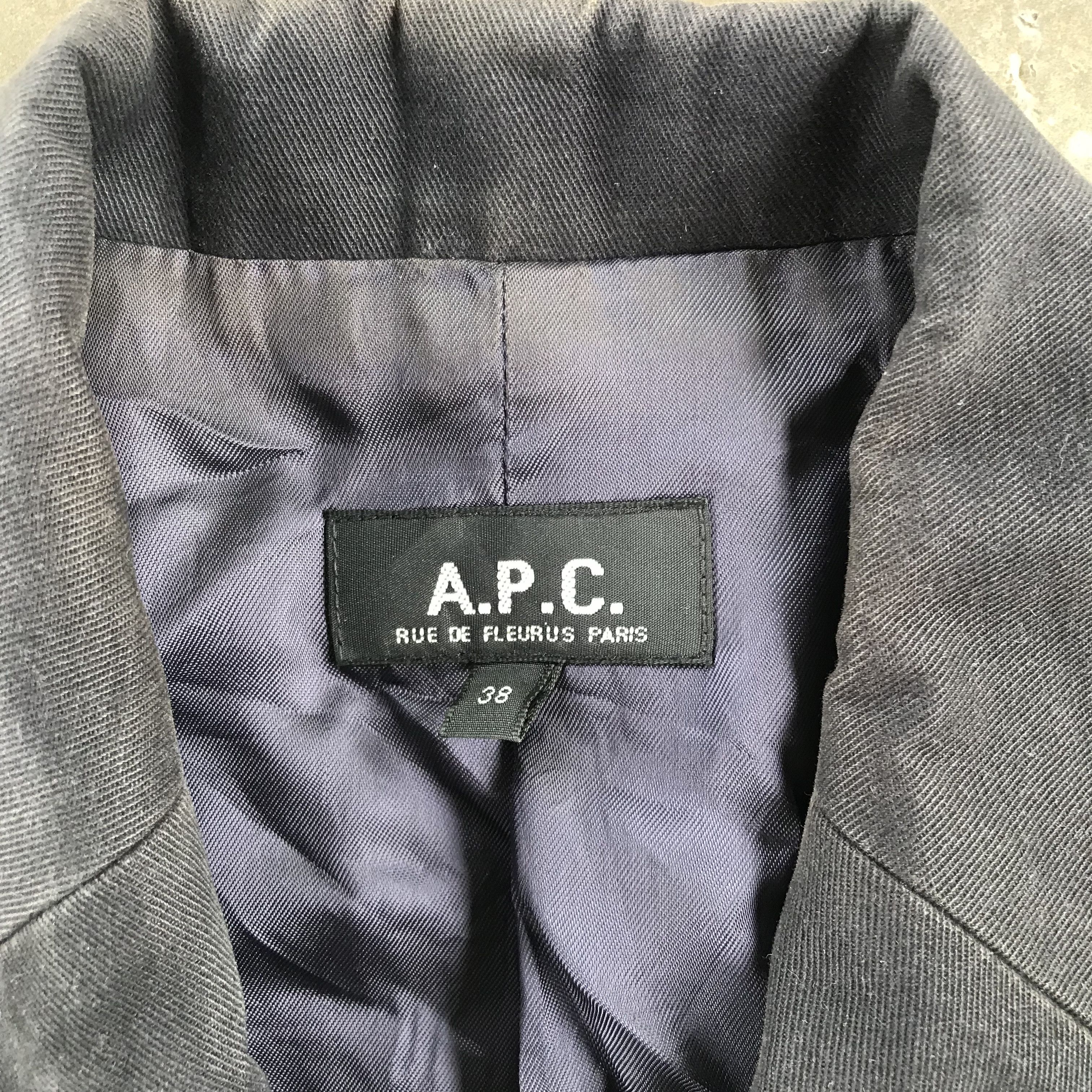 A.P.C. Vintage A. P. C Jacket Size S / US 4 / IT 40 - 8 Thumbnail