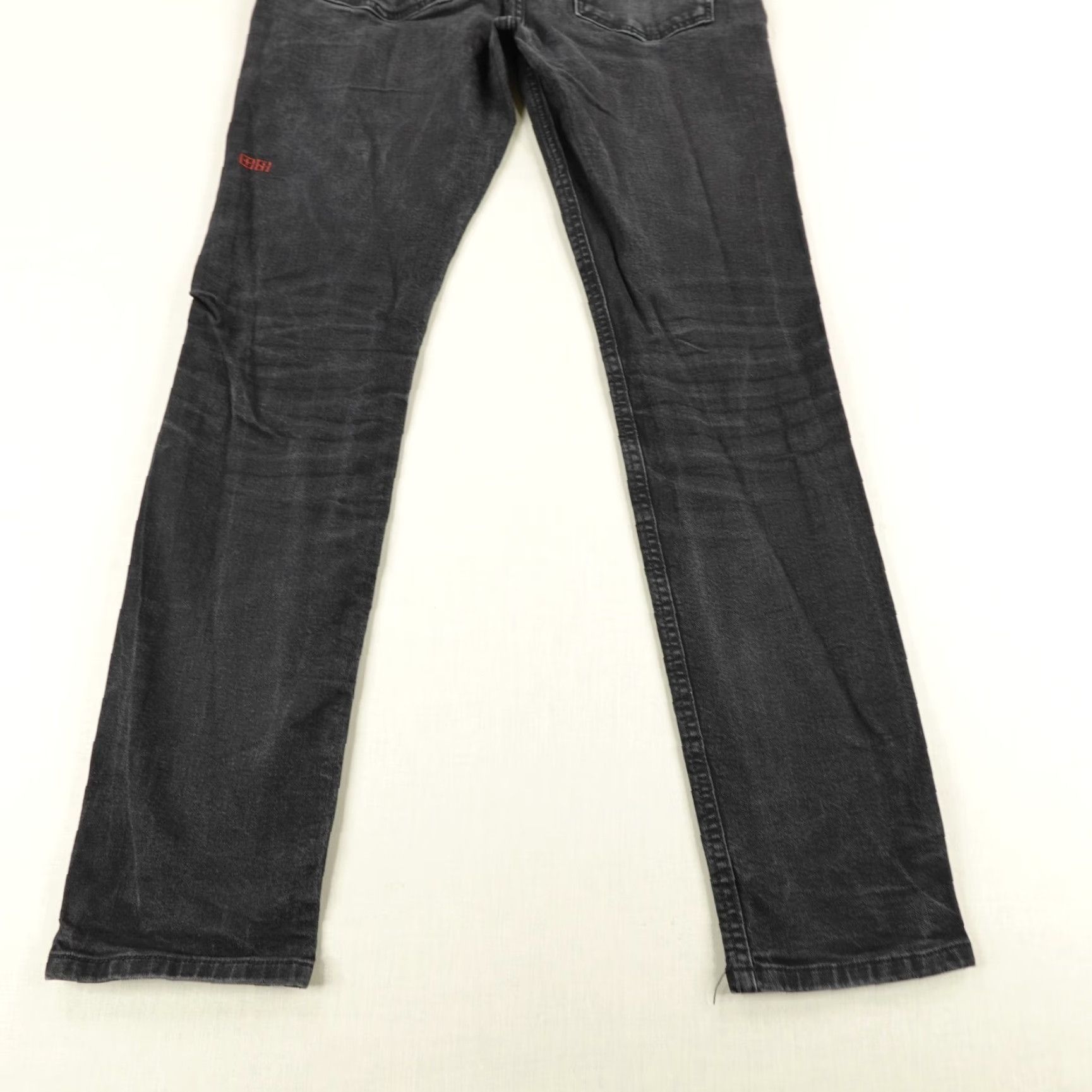 Ksubi VINTAGE Ksubi Jeans Mens 33x30 Slim Fit Black Denim Punk Rock Hip Hop Buttons Zip Size US 31 - 7 Thumbnail