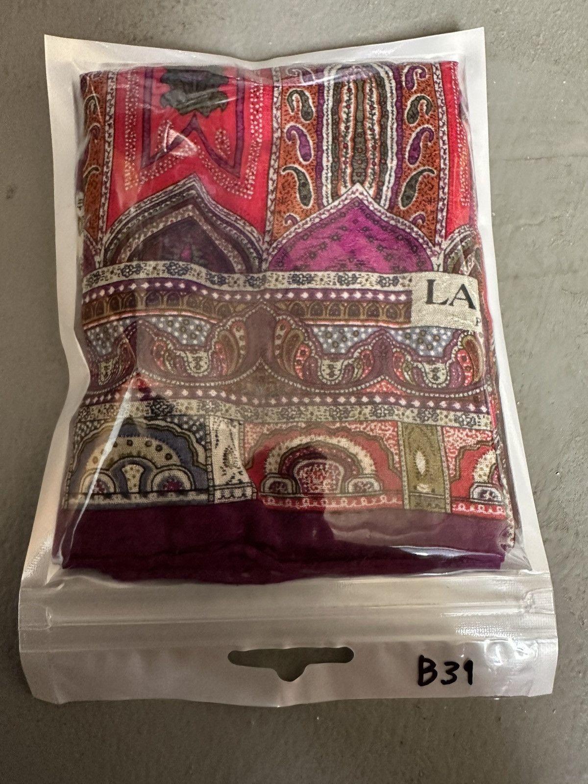 Vintage Vintage Lanvin Handkerchief/ Neckerchief/ Bandana Size ONE SIZE - 18 Thumbnail
