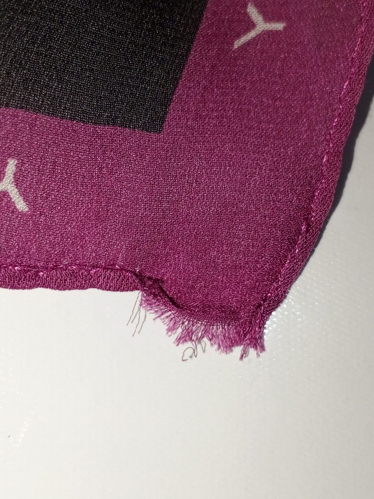 Givenchy GIVENCHY PARIS Large GG Iconic Monogram Vintage Silk Scarf Size ONE SIZE - 12 Thumbnail