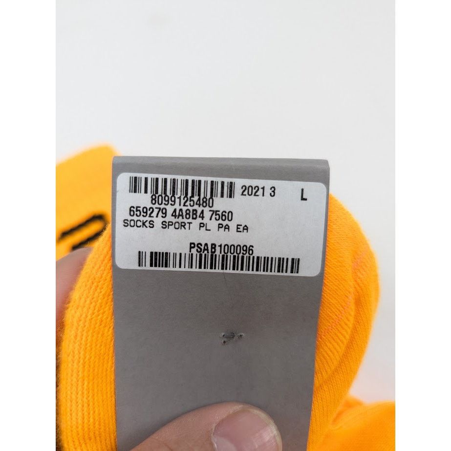 Balenciaga o1rshd1 Size: L / Sport Socks in Yellow Size ONE SIZE - 11 Thumbnail