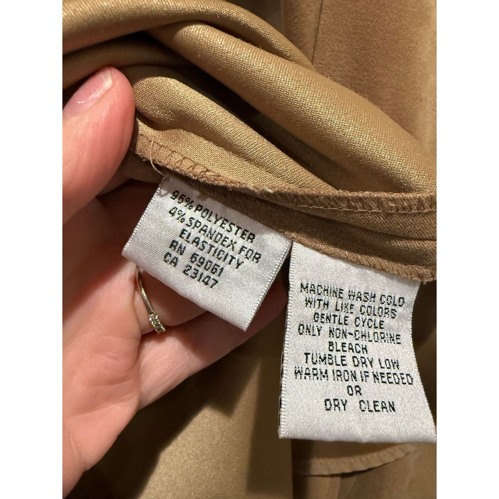 Other Talbots Faux Suede Shacket Soft Touch Tan Jacket Shirt S Size S / US 4 / IT 40 - 4 Thumbnail