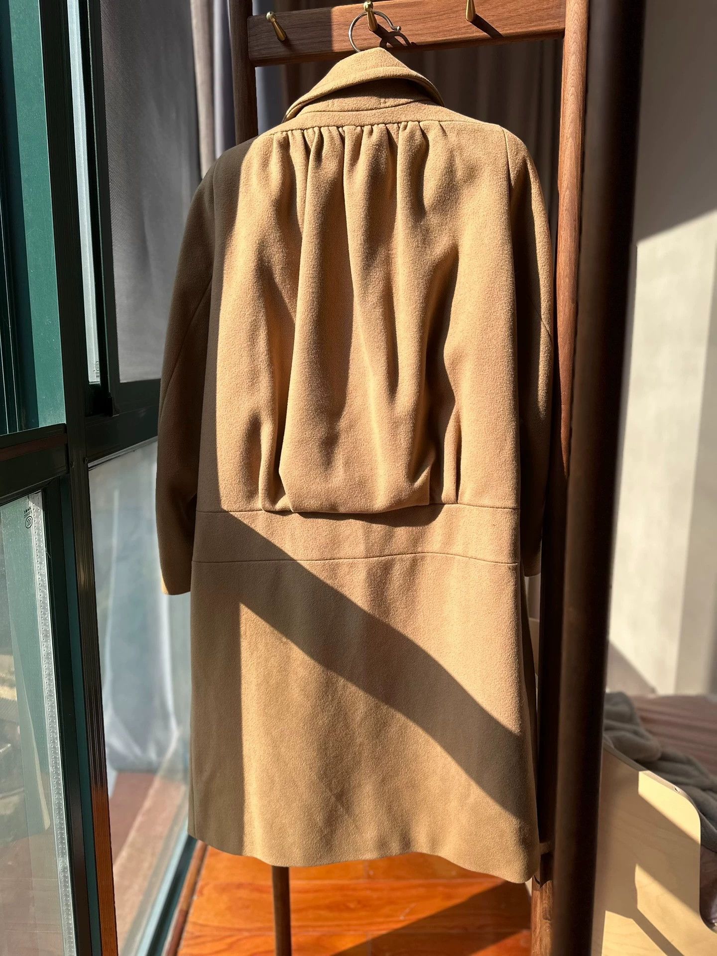 Dries Van Noten DVN Runway Wool Coat M 95New Sharp Collar Shoulder Pads Size M / US 6-8 / IT 42-44 - 3 Thumbnail