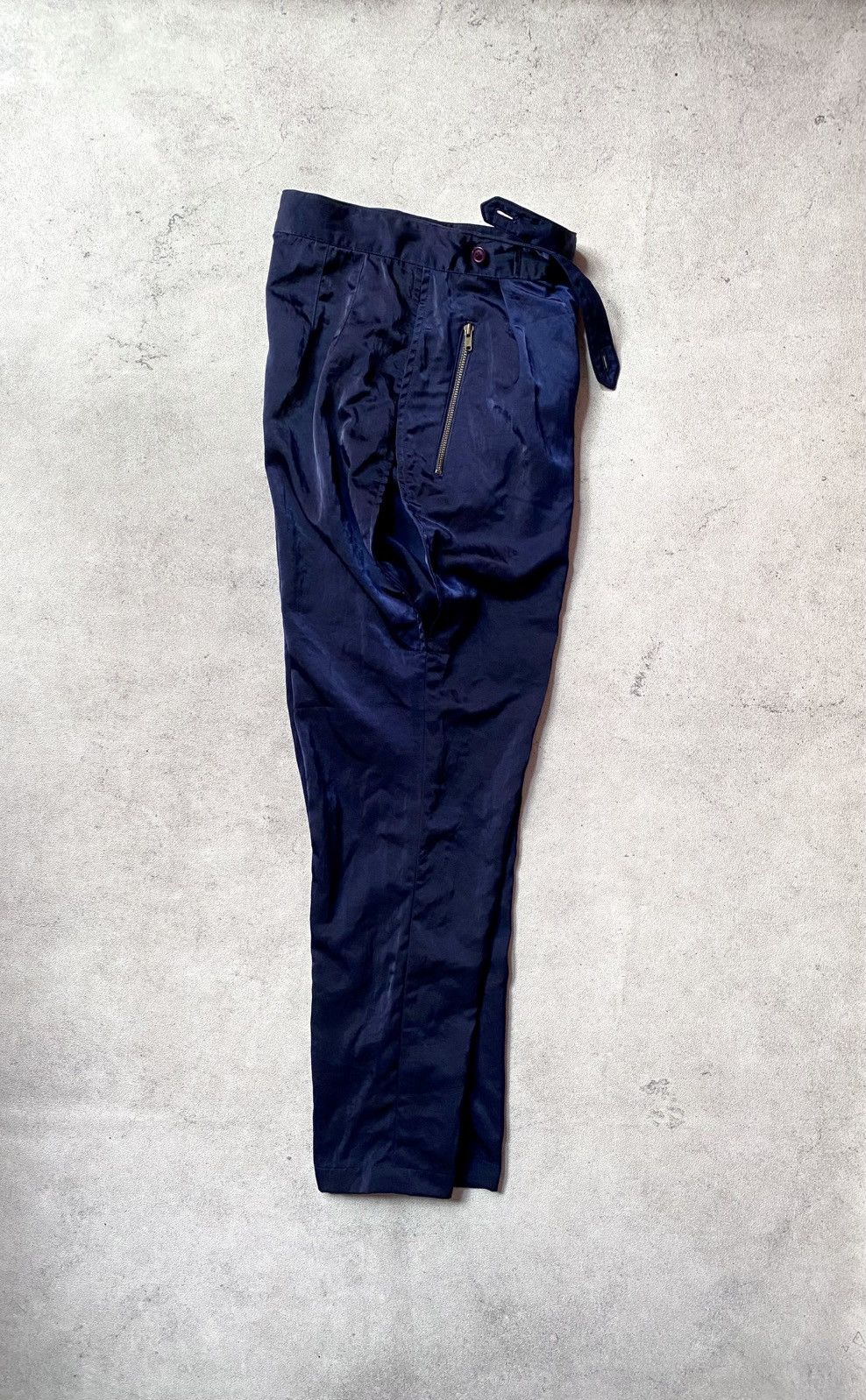 Issey Miyake 80s ISSEY MIYAKE Archive Trouser Pants Size 28" / US 6 / IT 42 - 2 Thumbnail