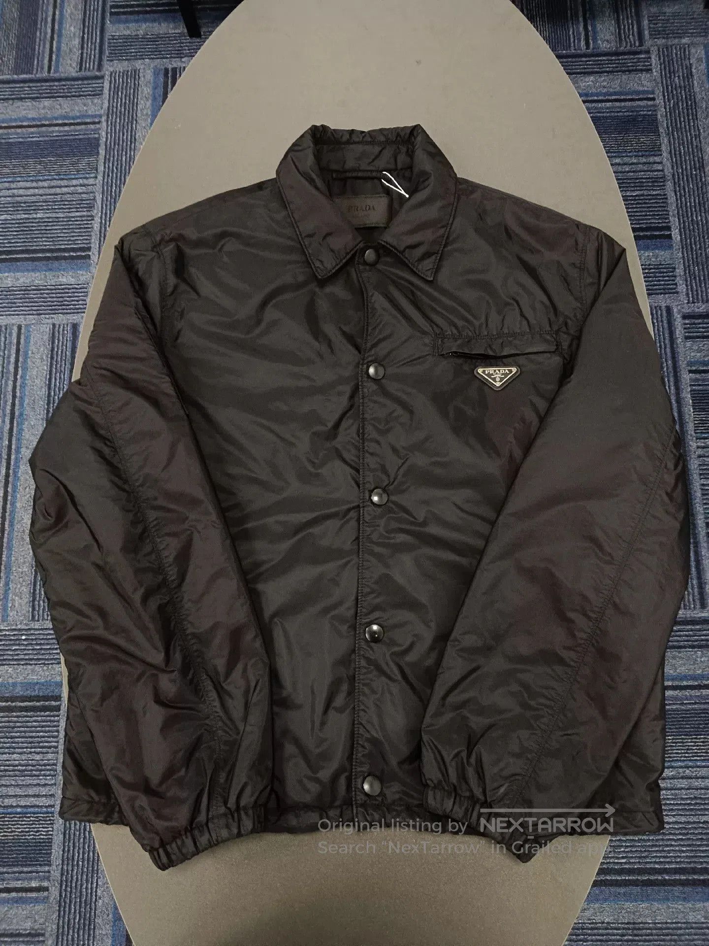Prada Prada Classic Black Long Sleeve Jacket. Size US L / EU 52-54 / 3 - 1 Thumbnail