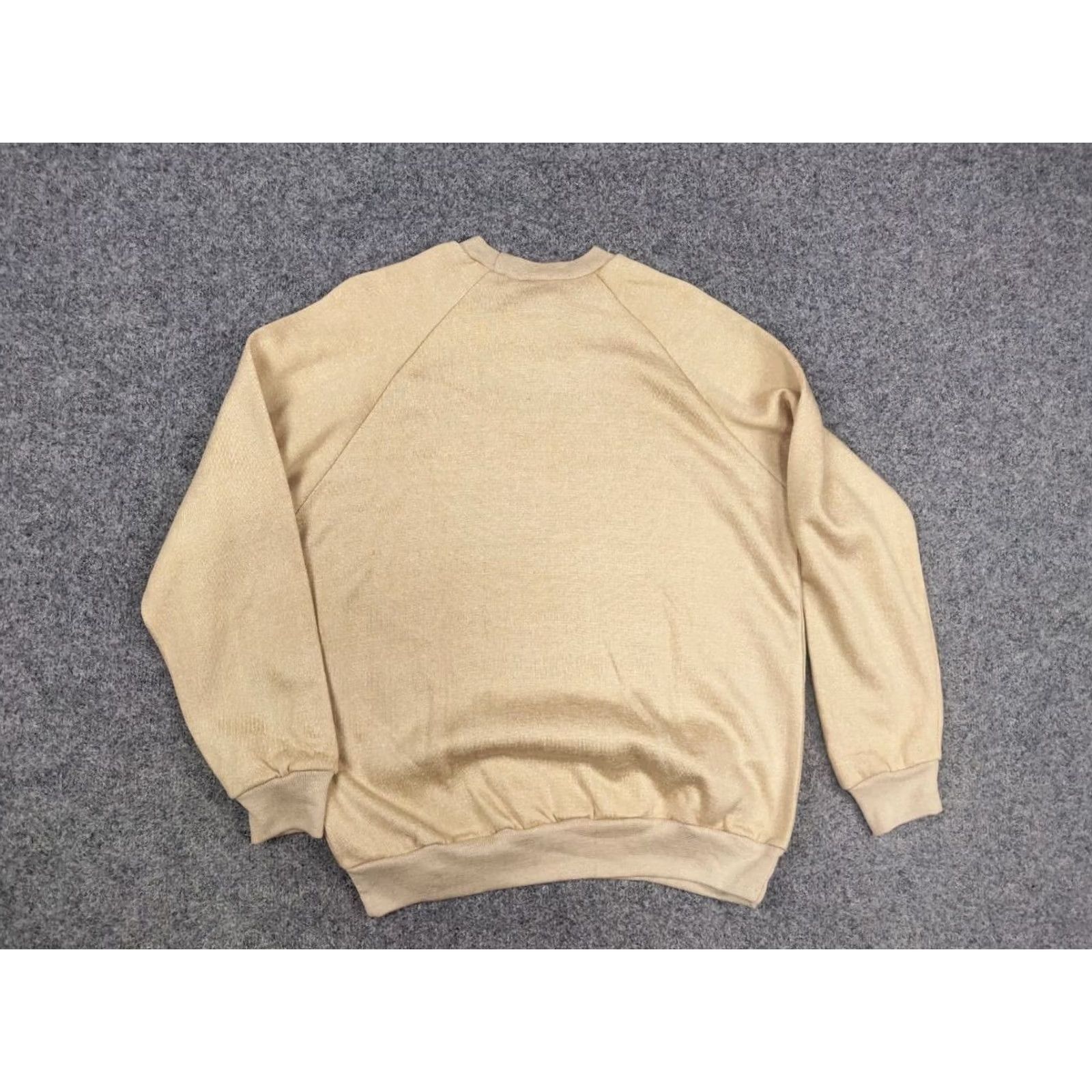 Vintage VINTAGE University of Toronto Crew Check Beige Sweatshirt Y2K Size US L / EU 52-54 / 3 - 7 Thumbnail