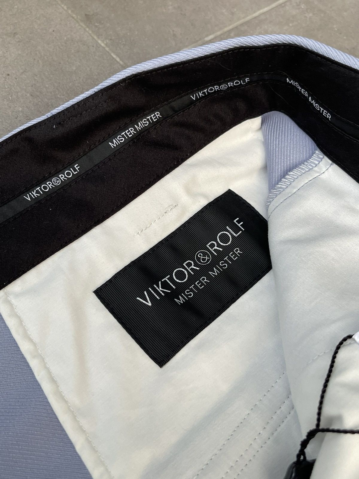 Viktor & Rolf !DS! SS22 Viktor & Rolf Pleat Detail High Closure Pants Size US 30 / EU 46 - 17 Thumbnail