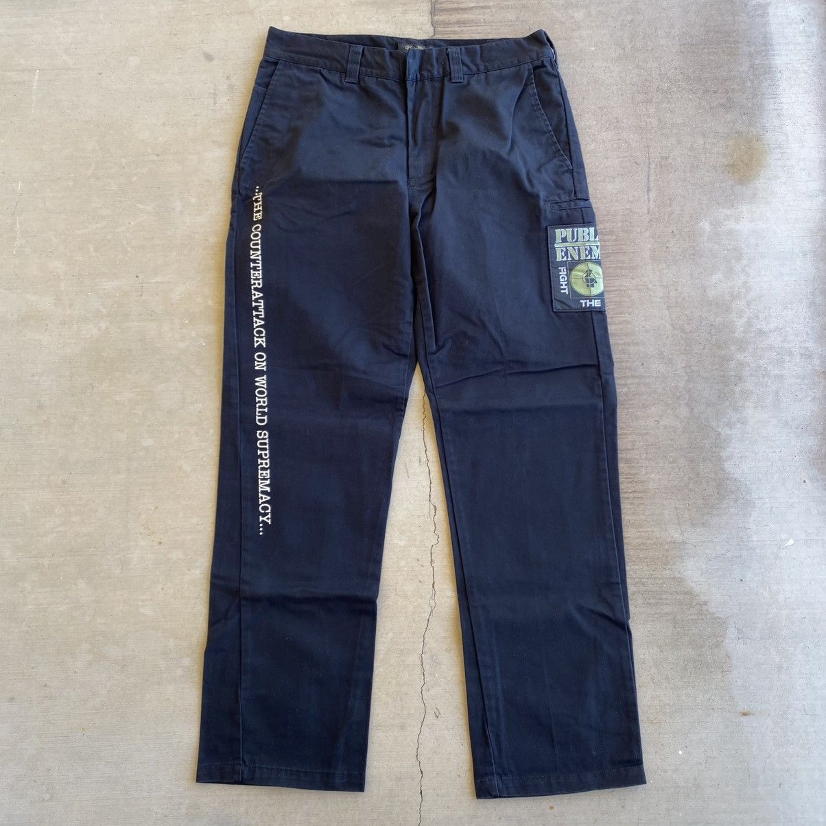 Supreme Undercover Public Enemy Work Pants Black 2018