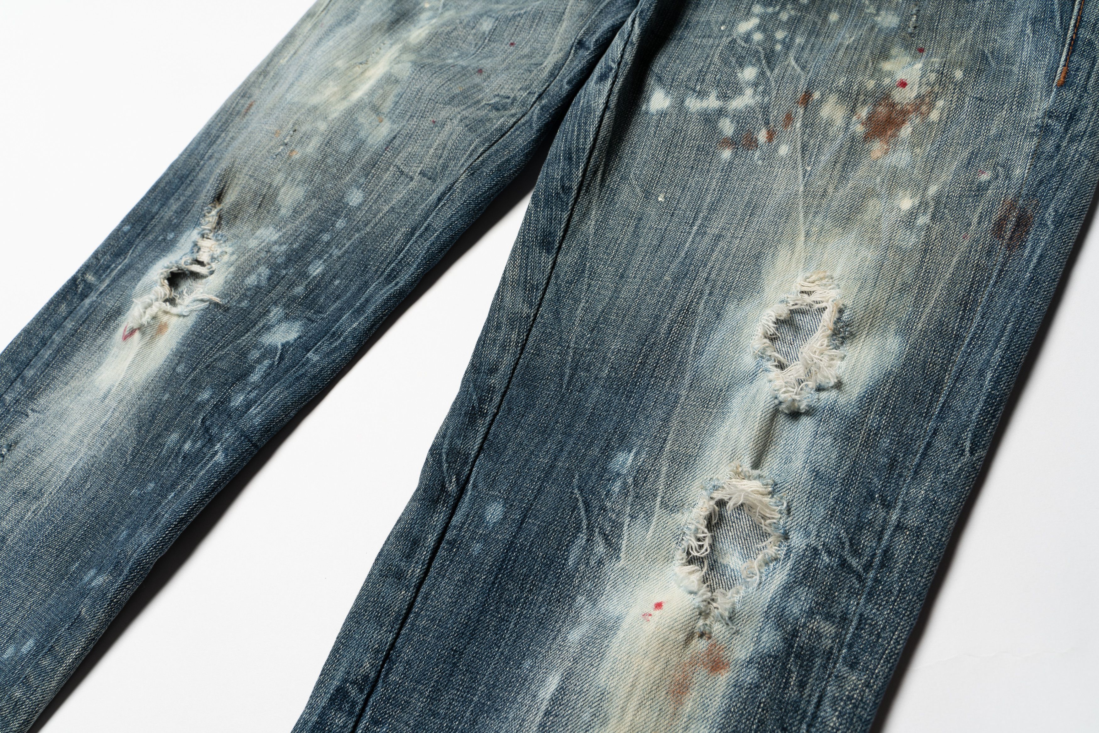 Miss Sixty 🔴 MISS SIXTY Nu-Metal Distressed Denim Jeans Y2K Size 31" - 12 Thumbnail