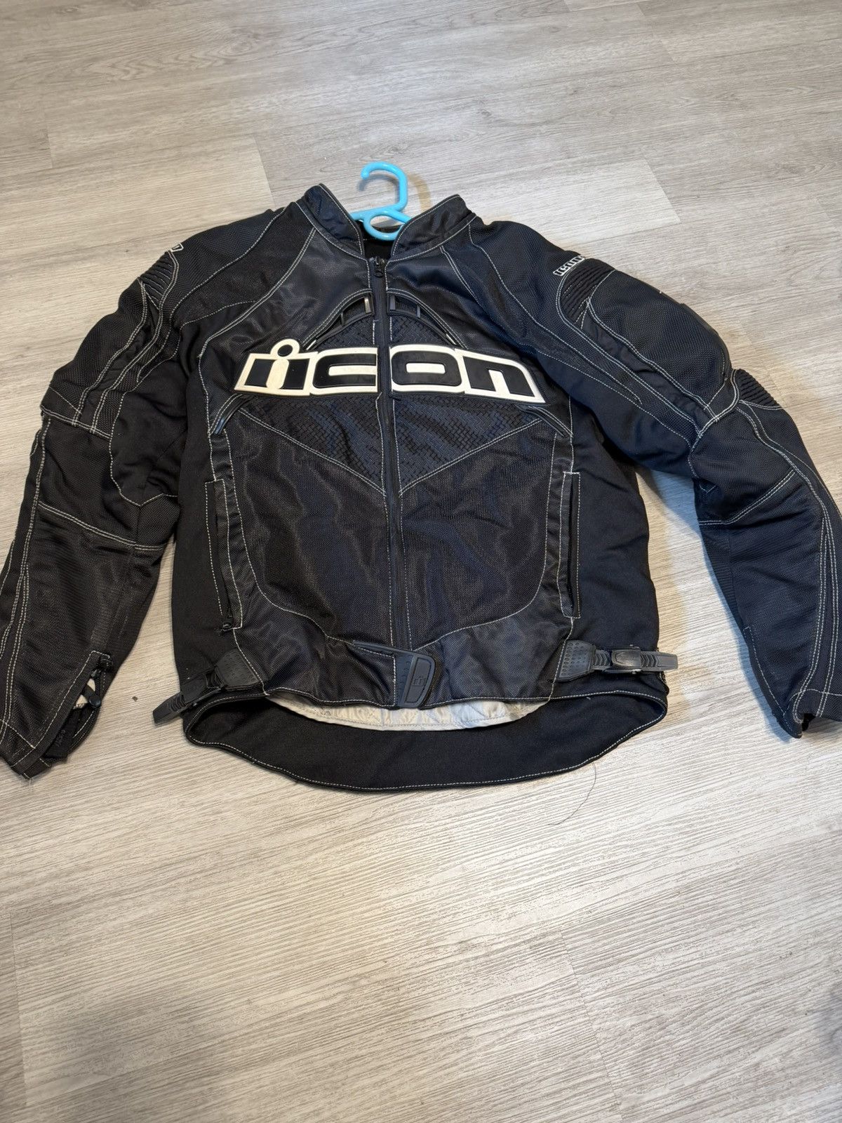 ICON Motorsports Icon Motorsports Black Motorcycle Riding Jacket Y2K Biker Size US M / EU 48-50 / 2 - 10 Thumbnail