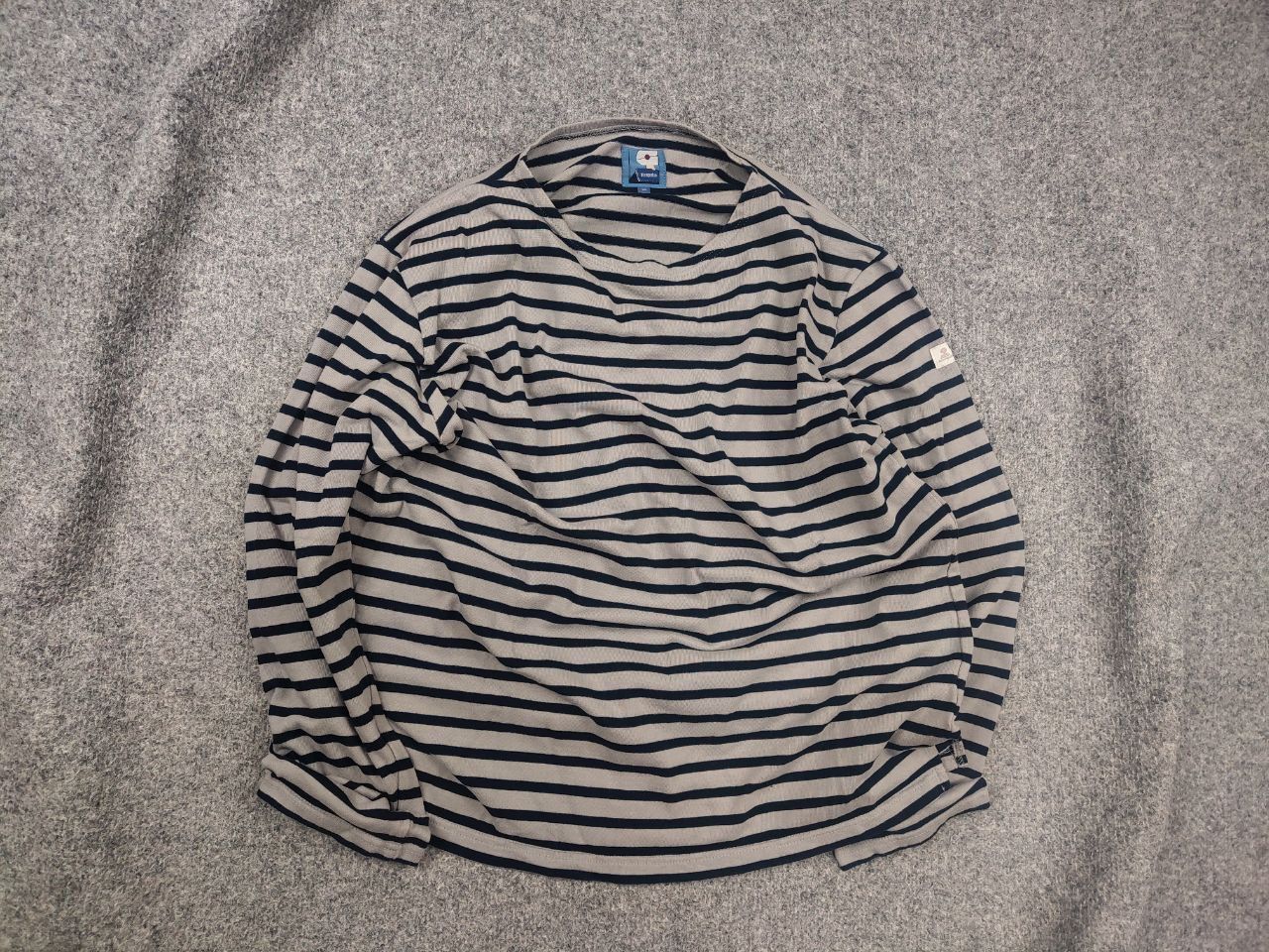 Vintage Mousqueton Mario Breton Top Long sleeve Gray Vintage France Size US L / EU 52-54 / 3 - 4 Thumbnail