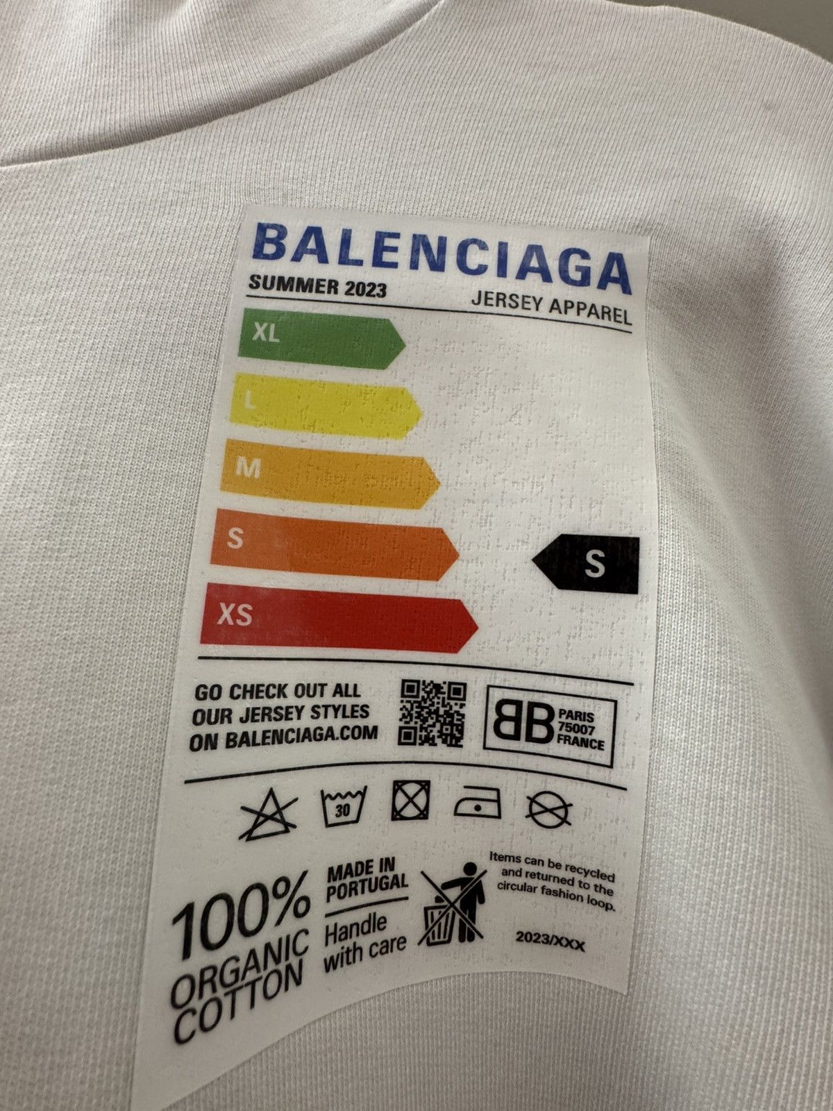 Balenciaga Balenciaga Energy Label Zip Up Hoodie Size US L / EU 52-54 / 3 - 2 Thumbnail