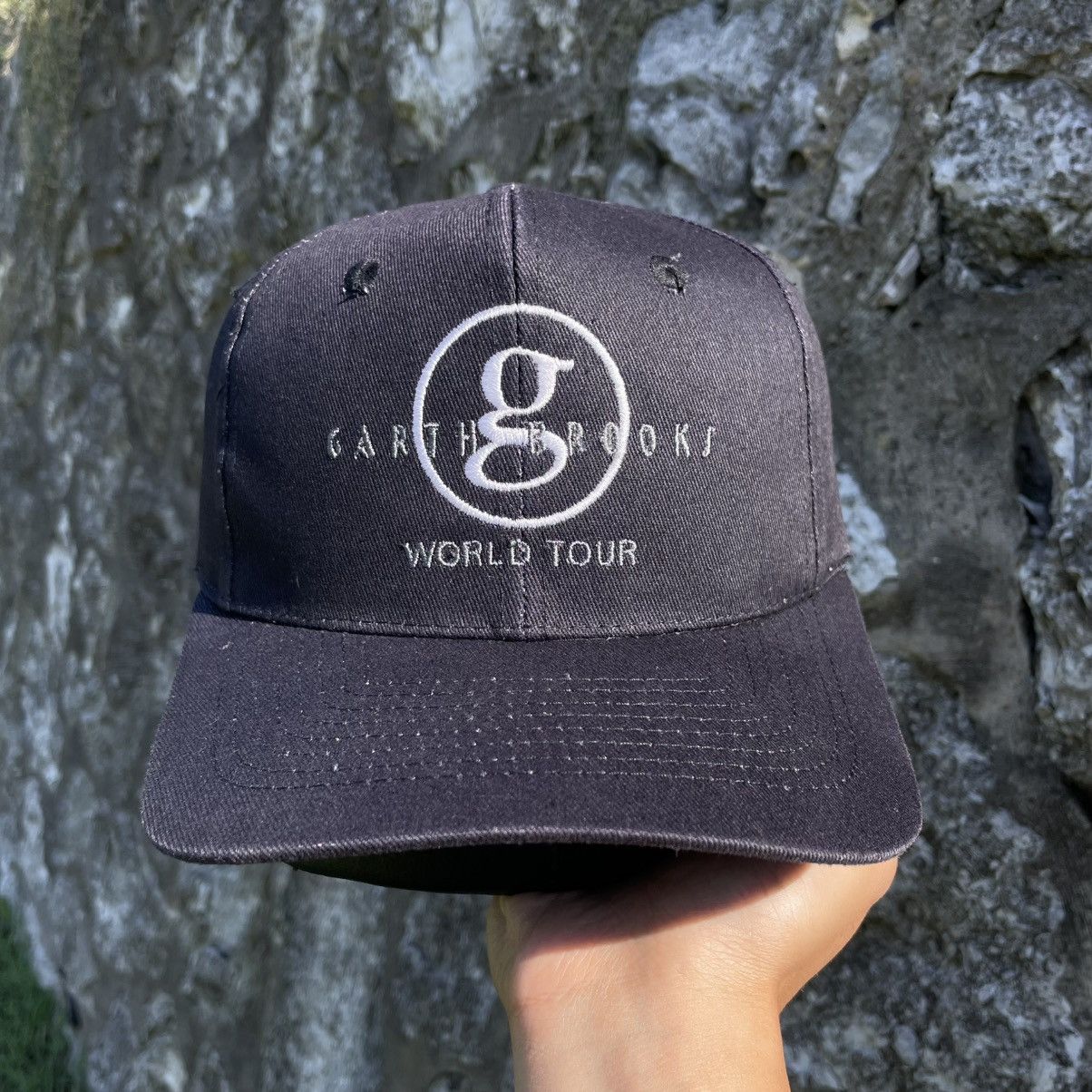 Other Vintage Garth Brooks World Tour Snapback Hat Size ONE SIZE - 1 Thumbnail