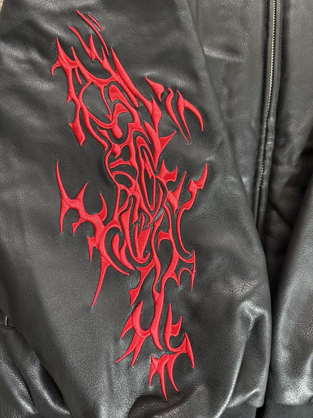 Revenge Revenge Embroidered Bomber Jacket Size US XXL / EU 58 / 5 - 11 Thumbnail
