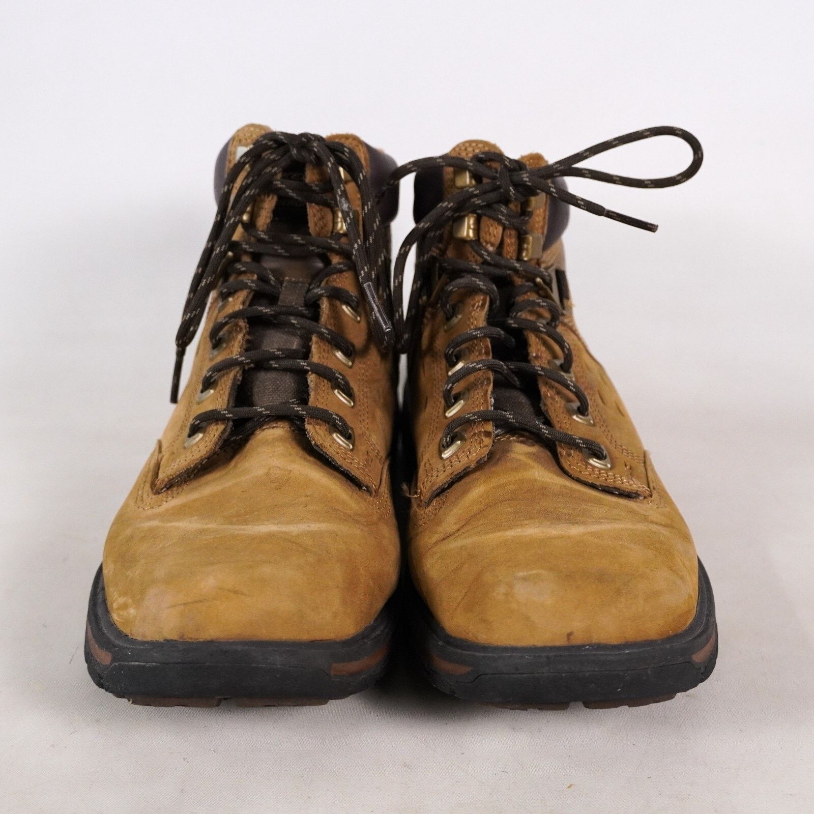 SKECHERS Skechers Relaxed Fit Leather Work Boots Men 7 Hiking Shoes Size US 7 / EU 40 - 2 Thumbnail
