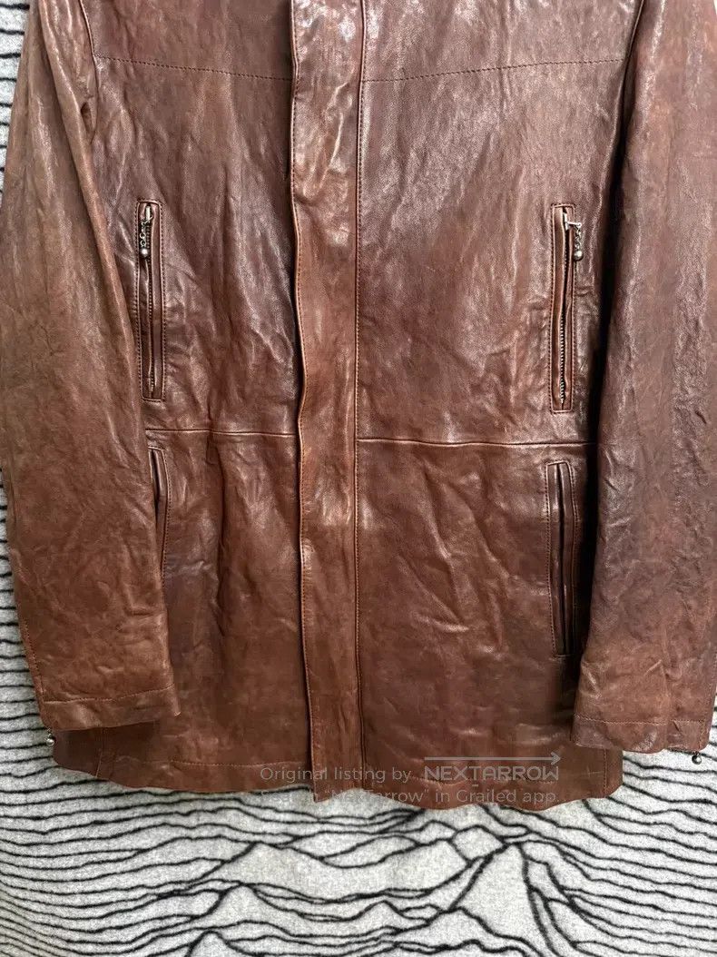 Yohji Yamamoto Yohji Yamamoto Co-brand washed sheepskin used jacket Size US S / EU 44-46 / 1 - 4 Thumbnail