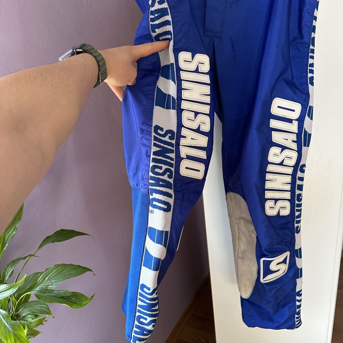 Other VINTAGE SINISALO WORLD RACING TEAM MOTOCROSS PANTS FINLAND M Size US 38 / EU 54 - 9 Thumbnail