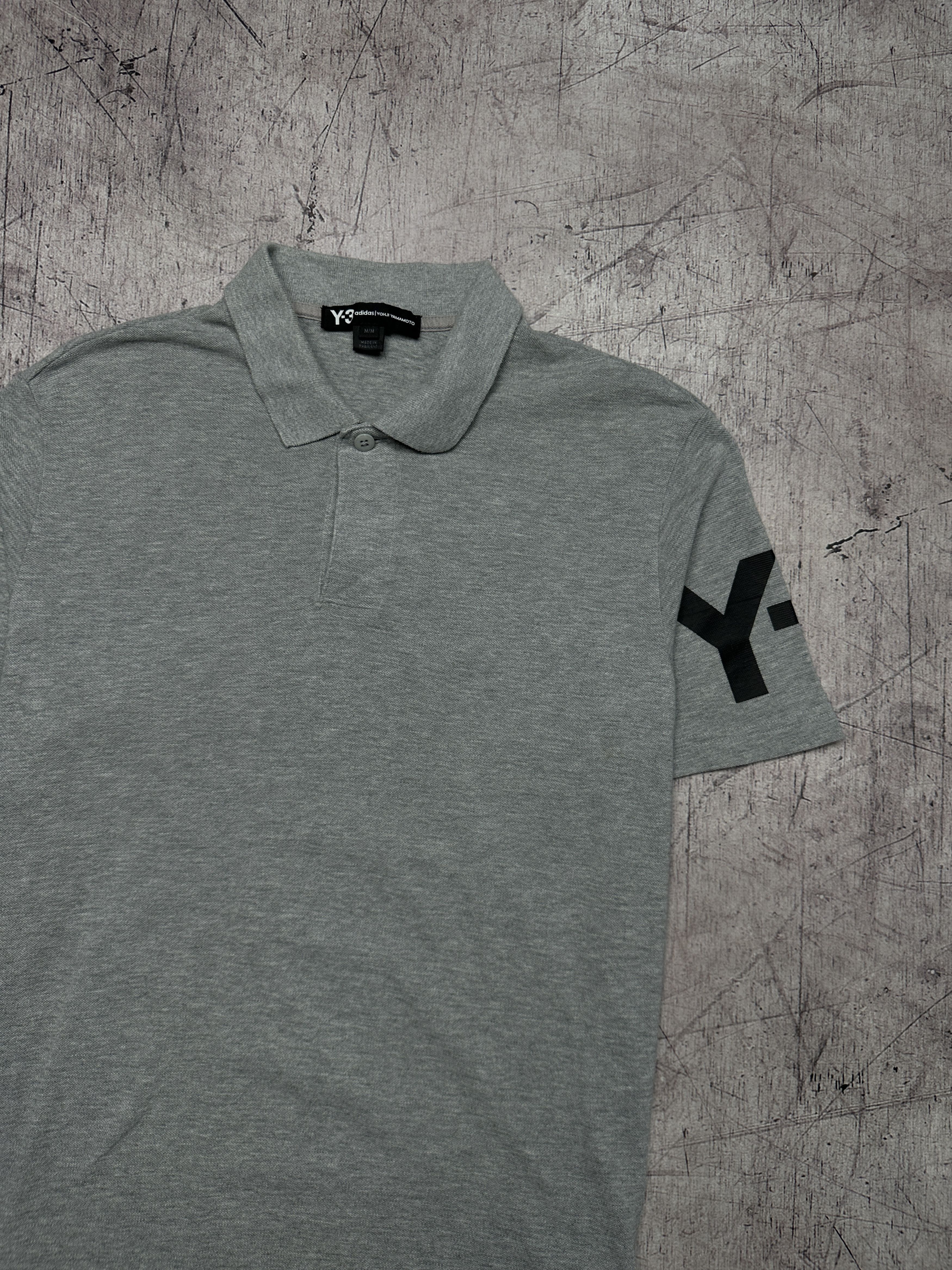 Yohji Yamamoto Yohji Yamamoto Adidas Y-3 Mens Polo Shirt Size US M / EU 48-50 / 2 - 2 Thumbnail