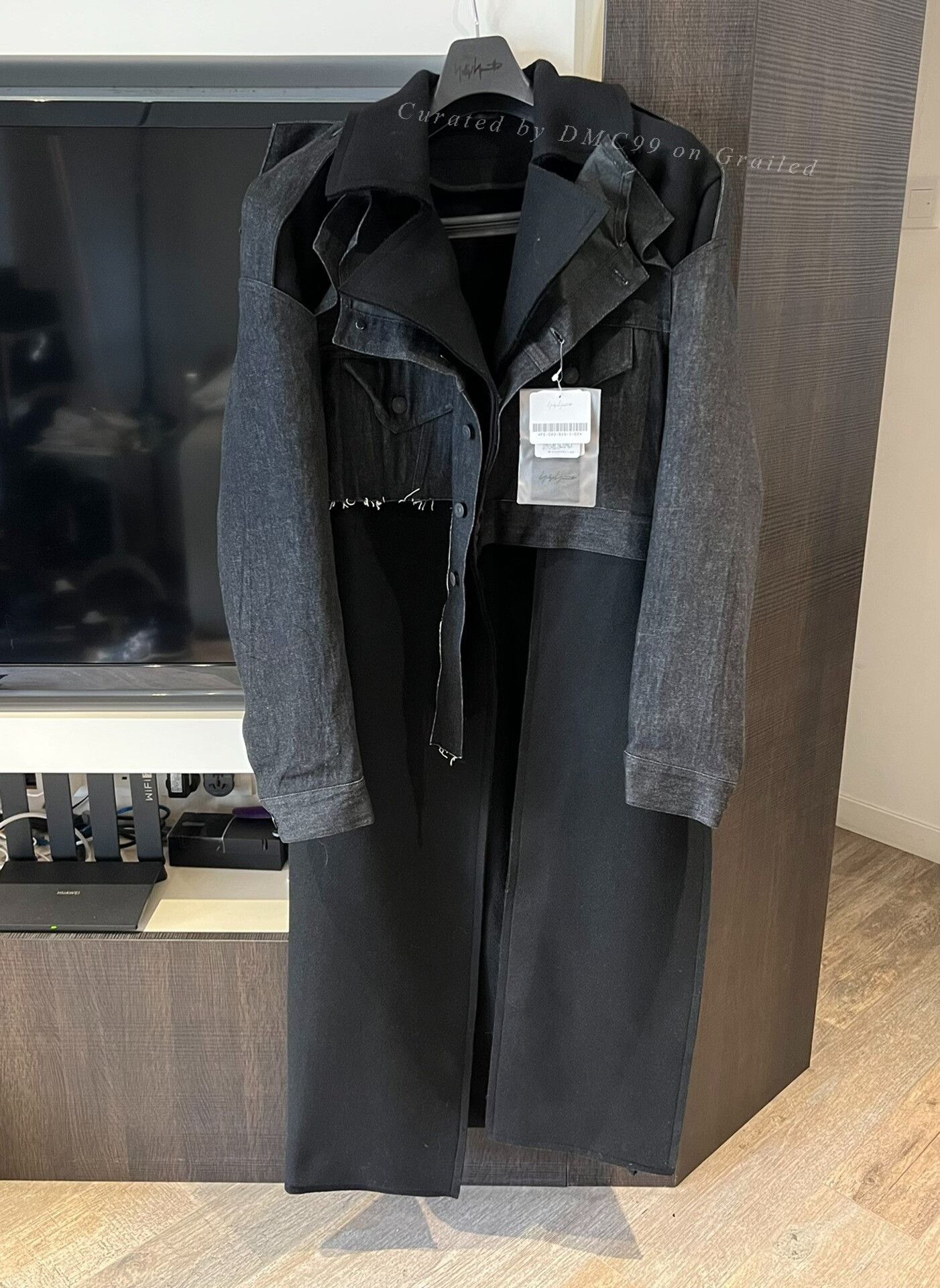 Yohji Yamamoto Yohji Yamamoto 22AW Deconstructed Denim Coat Size US M / EU 48-50 / 2 - 1 Thumbnail