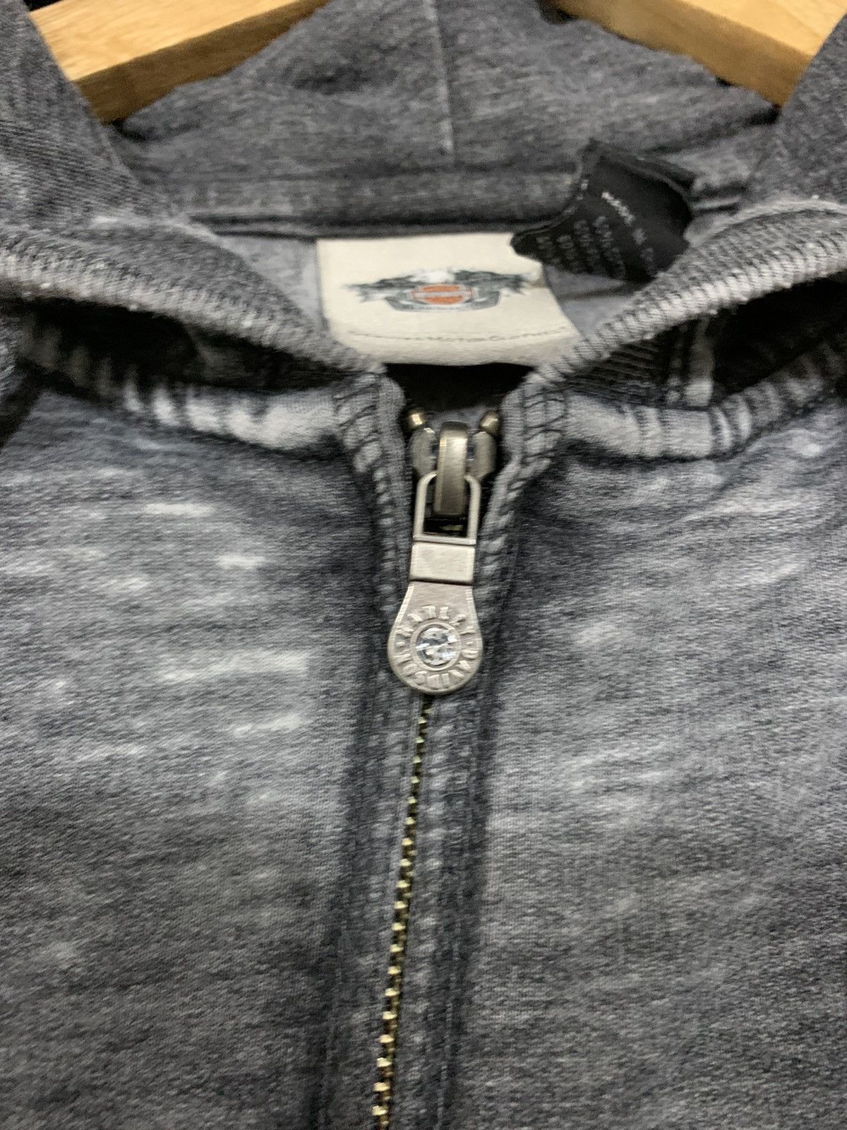 Harley Davidson × If Six Was Nine × Vintage Harley Davidson Zip Up Hoodie Faded Size US M / EU 48-50 / 2 - 6 Thumbnail