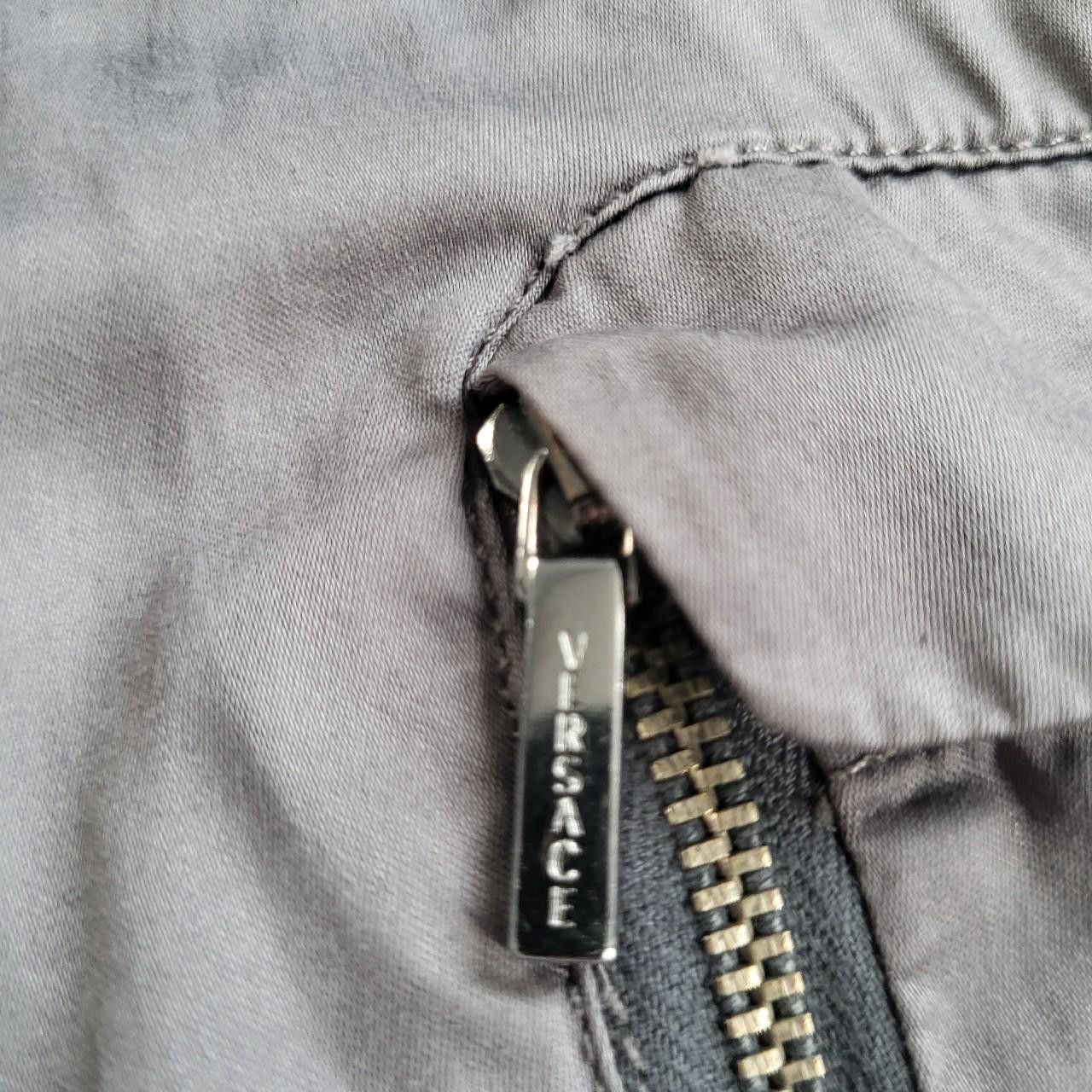 Versace Versace Men's Grey shirt - Vintage - Y2K - Size M Size US M / EU 48-50 / 2 - 6 Thumbnail