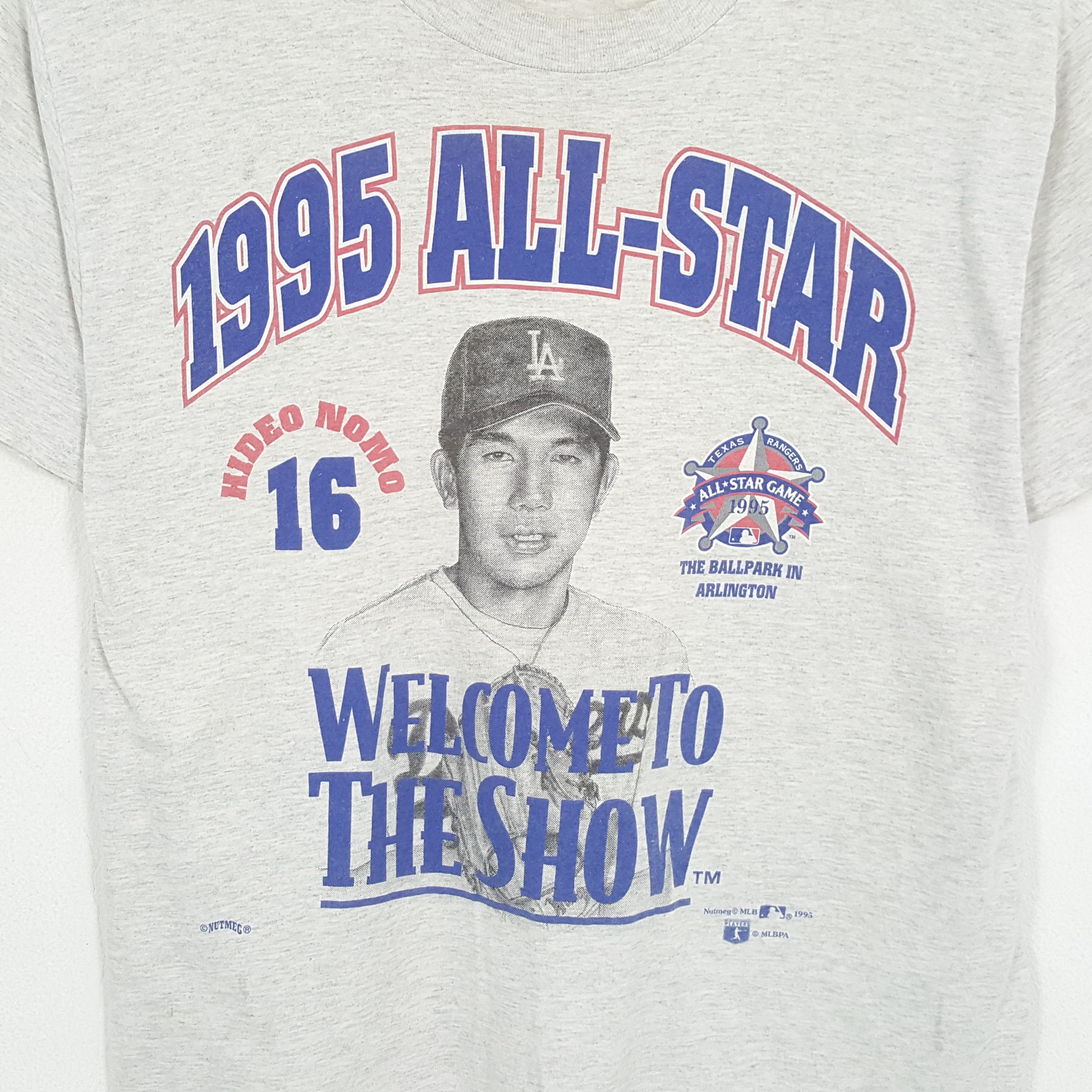 MLB × Vintage Vintage ALL STAR GAME 1995 Basketball MLB Nomo T-Shirt Size US L / EU 52-54 / 3 - 2 Thumbnail