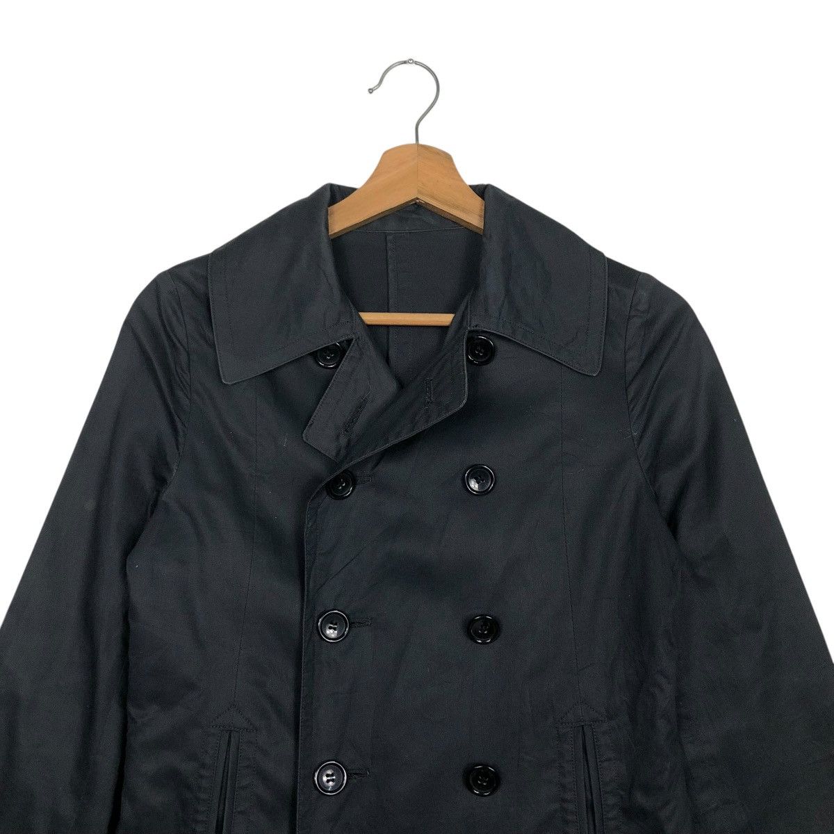Japanese Brand 🔥CROPED BIKER JACKET DOUBLE BREAST TYU NA MADE IN JAPAN Size US S / EU 44-46 / 1 - 5 Thumbnail