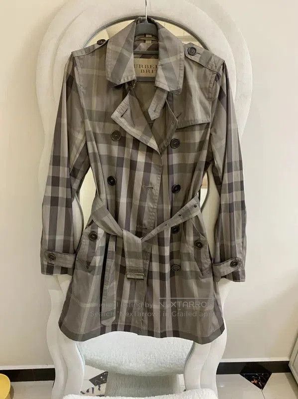 Burberry Burberry Multicolor Spring Autumn Long Trench Coat. Size S / US 4 / IT 40 - 3 Thumbnail