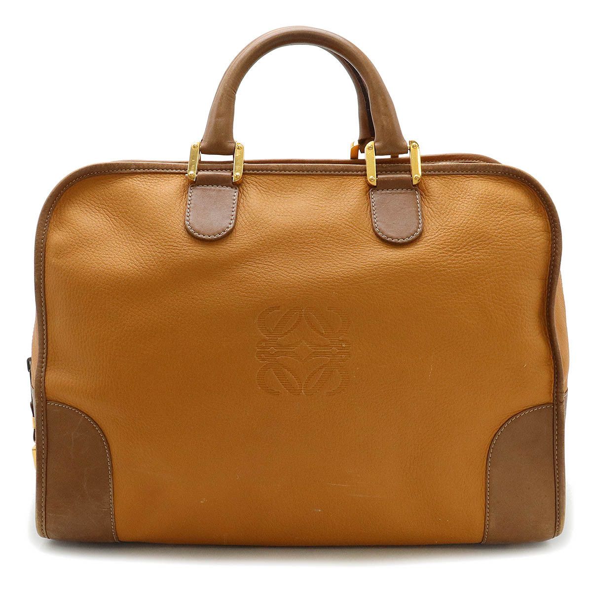 Loewe Loewe Loewe Leather Amazona 40 Travel Bag Leather Travel Bag in Good Condition Size ONE SIZE - 1 Thumbnail