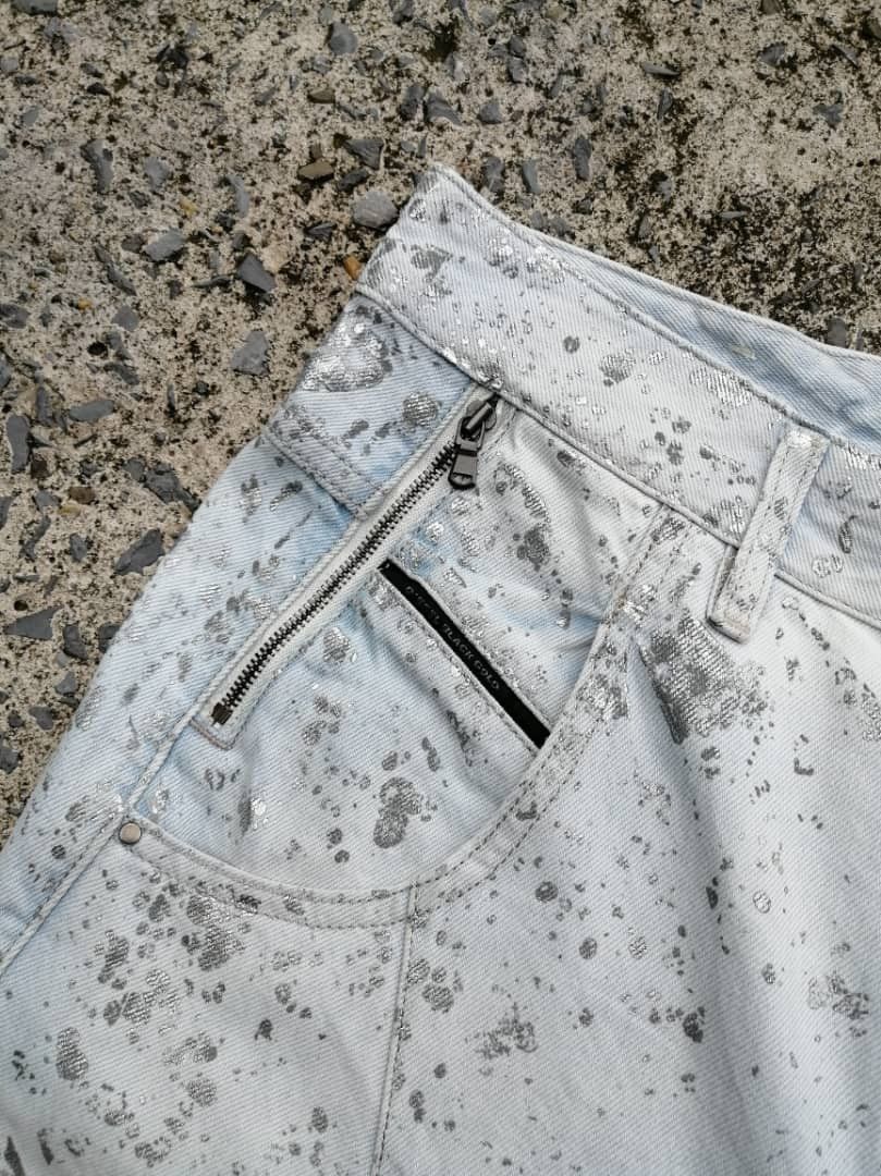 Diesel Black Gold Diesel Black Gold Painted Splash Denim Jeans Size US 28 / EU 44 - 3 Thumbnail