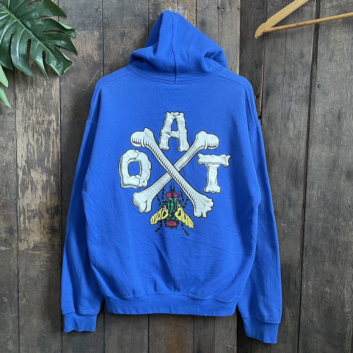 Vintage Vintage Overarm Throw Hoodie Size US M / EU 48-50 / 2 - 2 Thumbnail