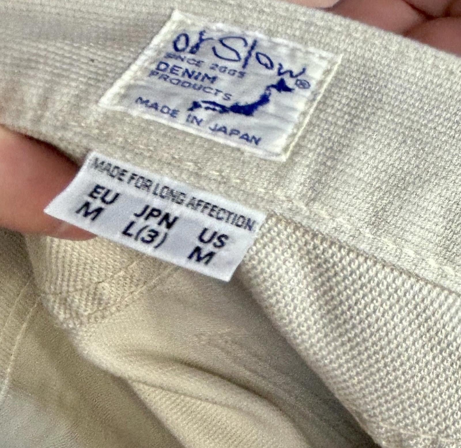 Orslow orSlow Lot 107W Slim Fit White Jeans Japan Men size M Denim Size US 32 / EU 48 - 5 Thumbnail