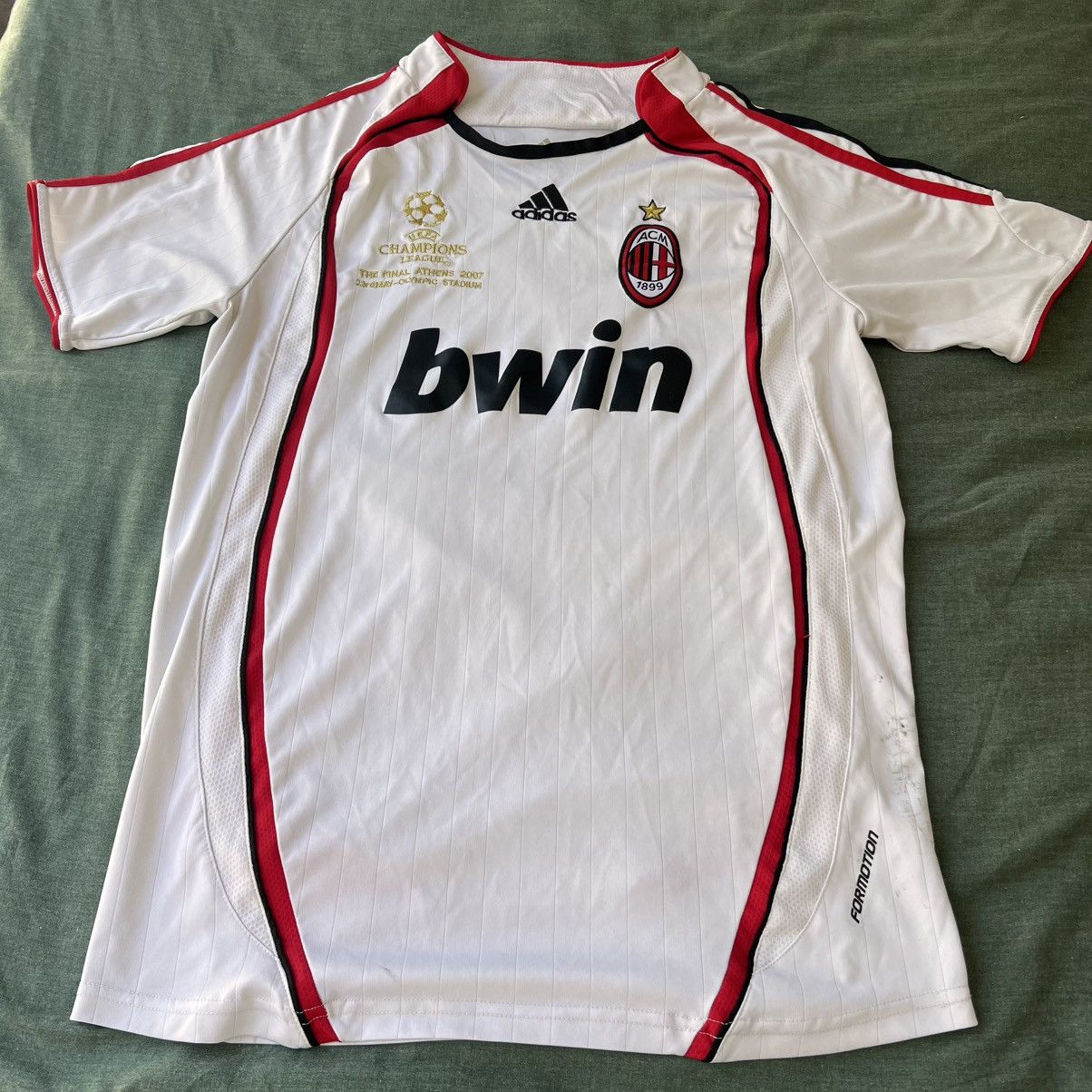 Adidas Vintage AC Milan UCL Jersey Size US M / EU 48-50 / 2 - 1 Thumbnail