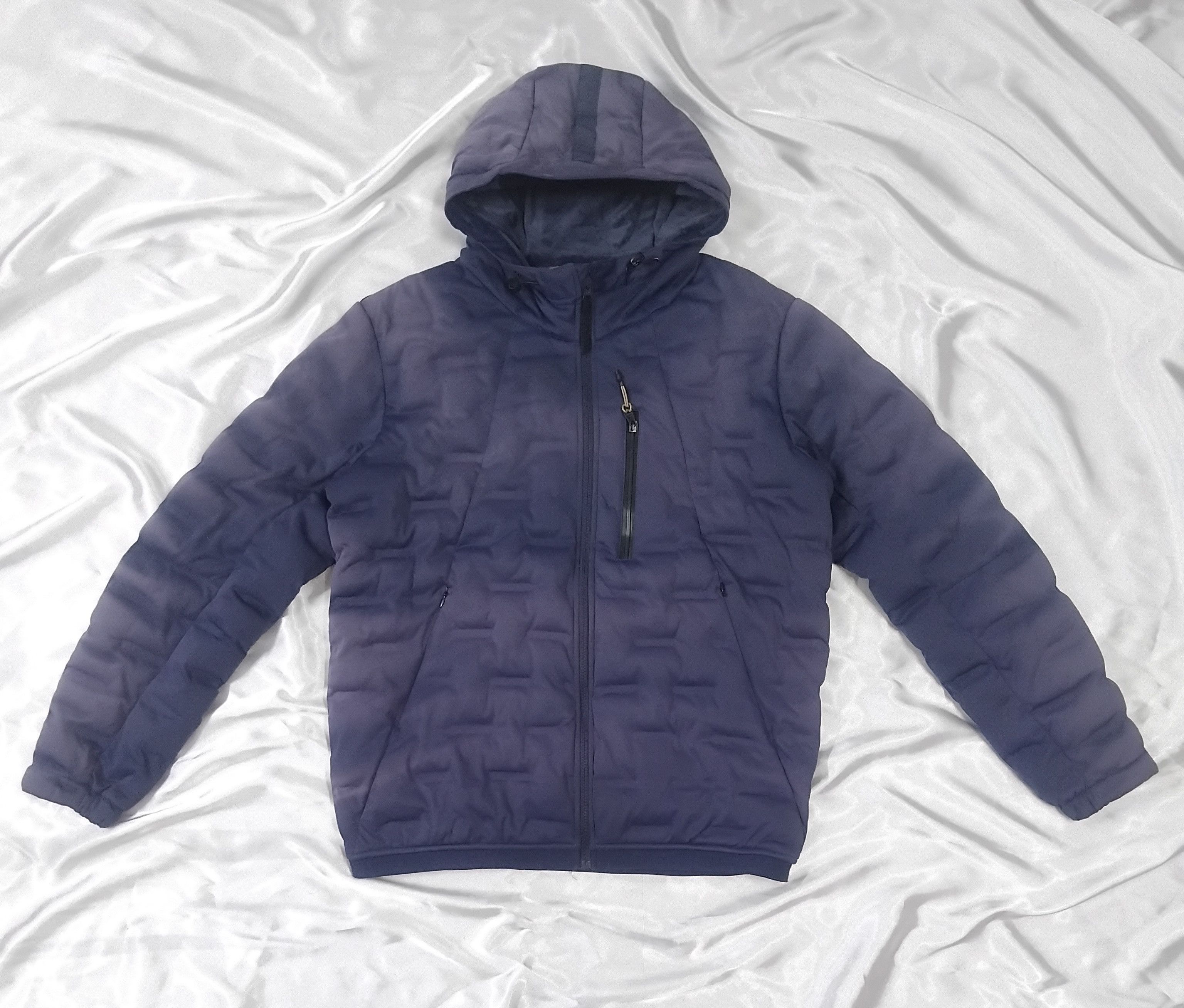 Japanese Brand Fieldcore purple Nice sun faded Puffer Hoodie jacket Size US L / EU 52-54 / 3 - 1 Thumbnail