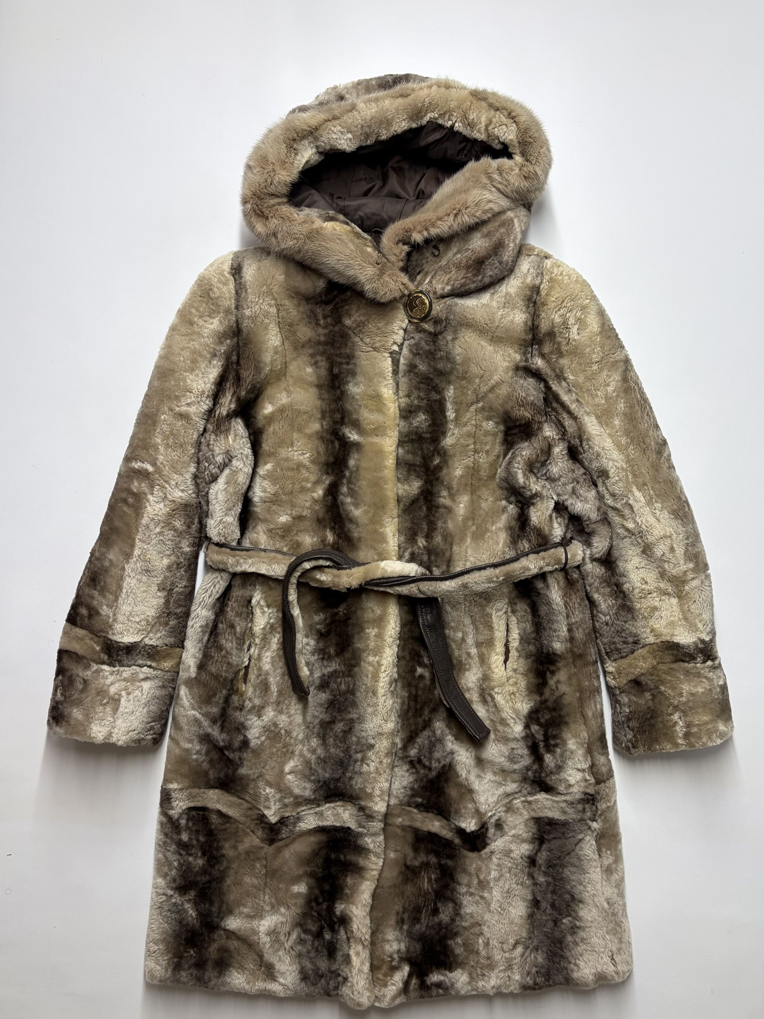 Vintage Vintage Women's Real Fur Coat Size XL / US 12-14 / IT 48-50 - 1 Thumbnail