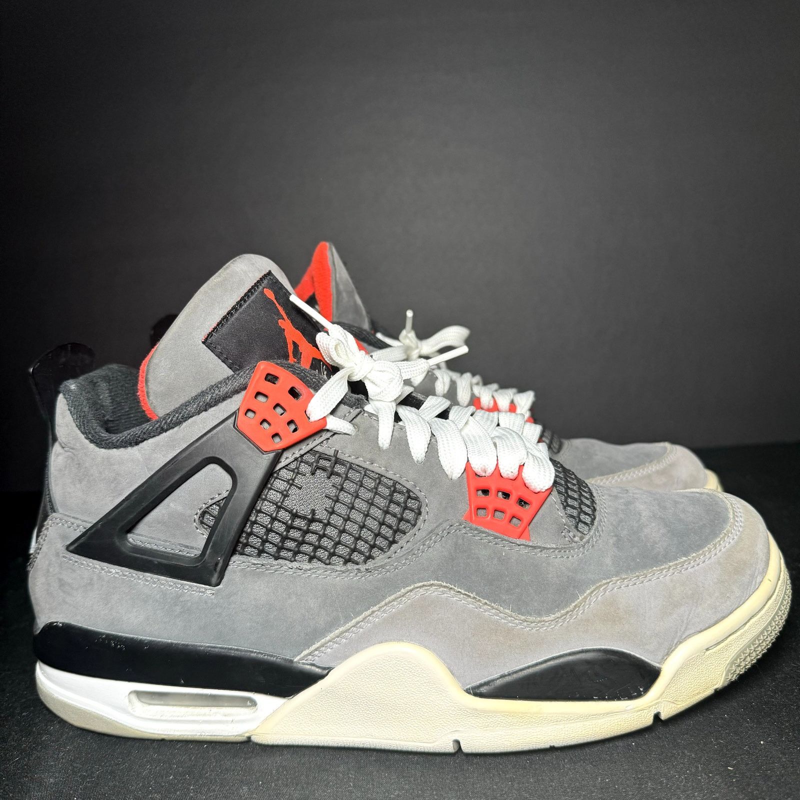 Jordan Brand × Nike Size 8.5 - Nike Air Jordan 4 Retro Infrared Men's Shoes Size US 8.5 / EU 41-42 - 1 Thumbnail