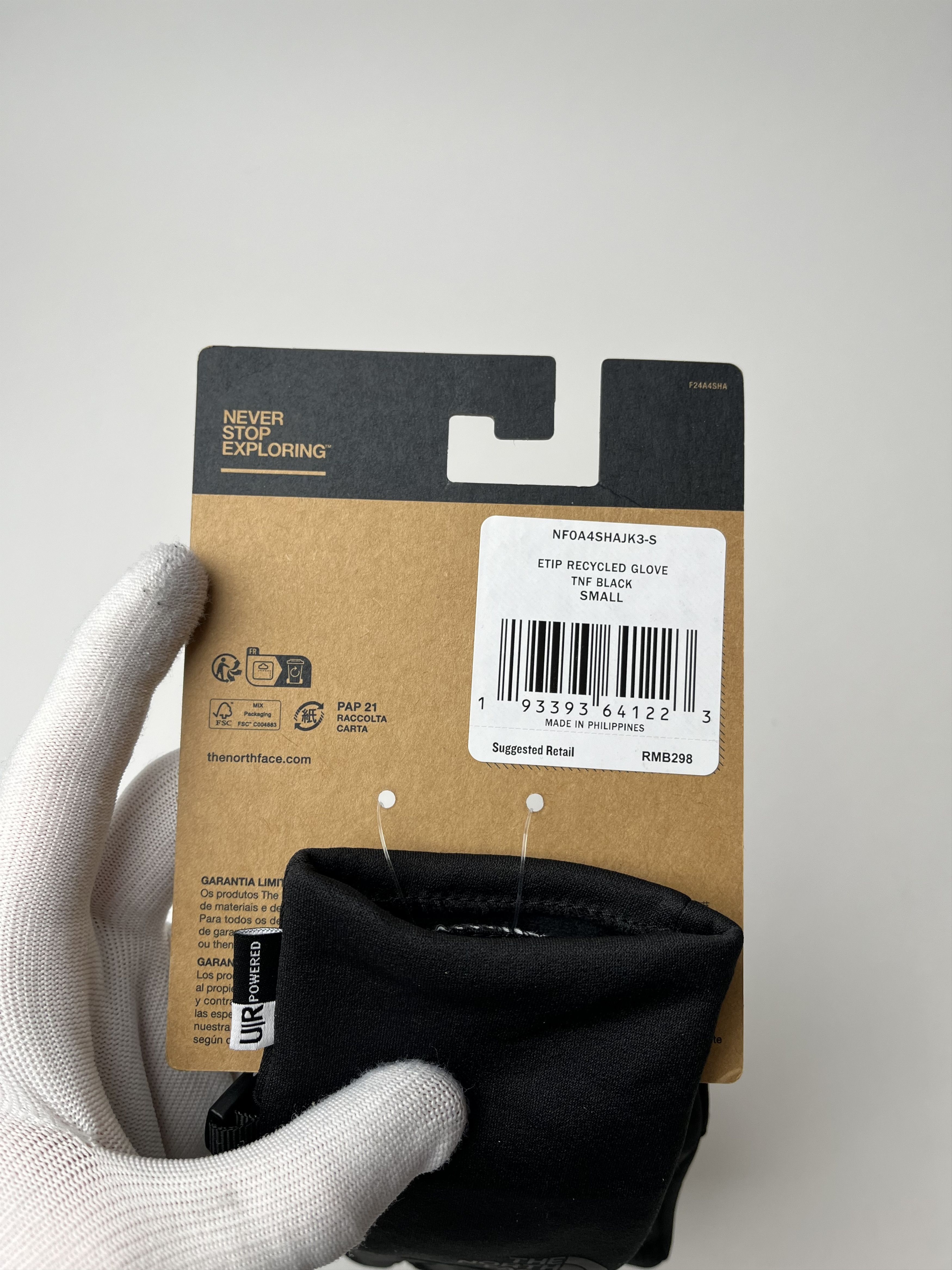 The North Face Gloves The North Face Etip Recycled Size 30 - 4 Thumbnail