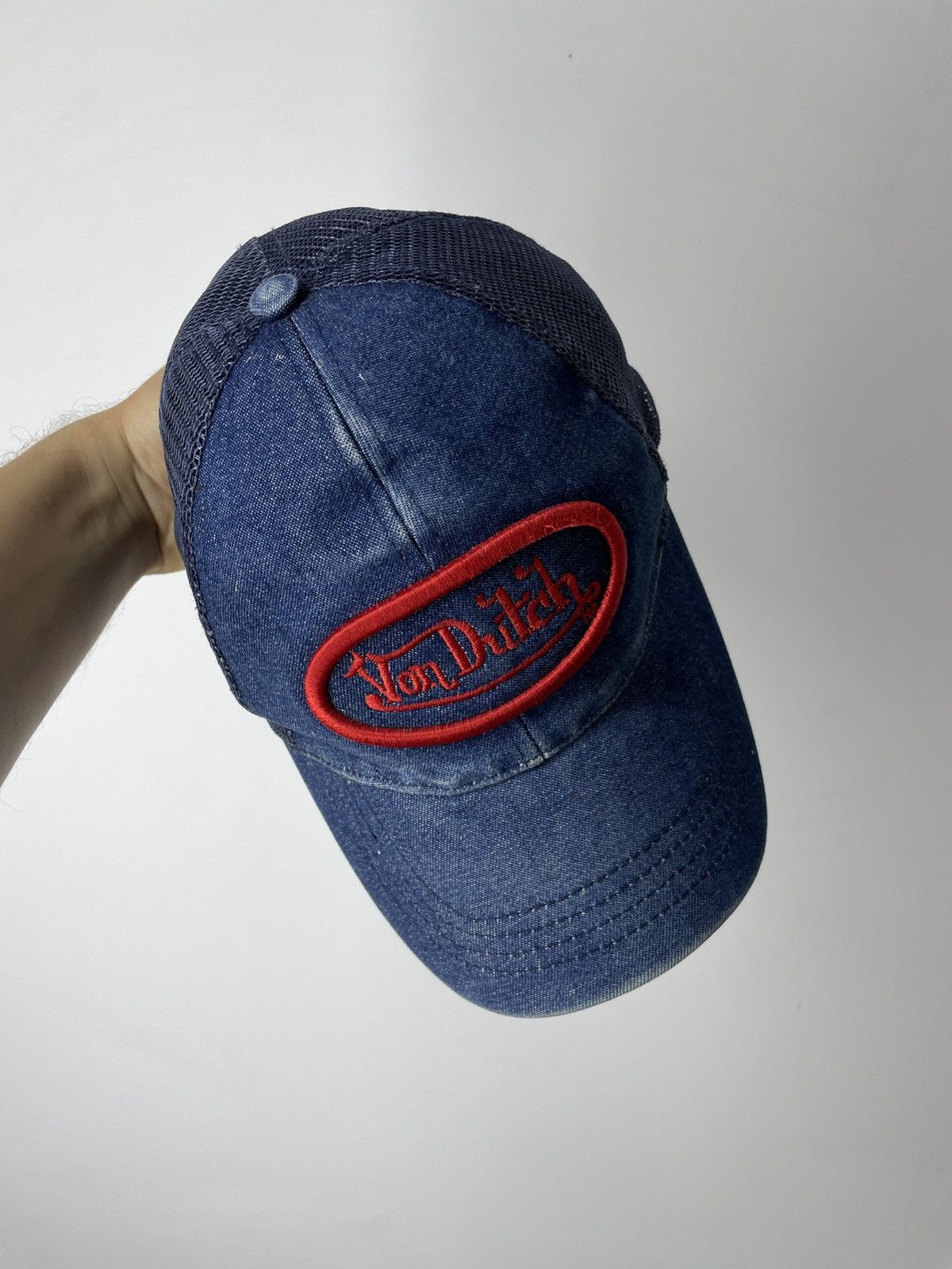 Vintage × Von Dutch Vintage denim Von Dutch cap Size ONE SIZE - 8 Thumbnail