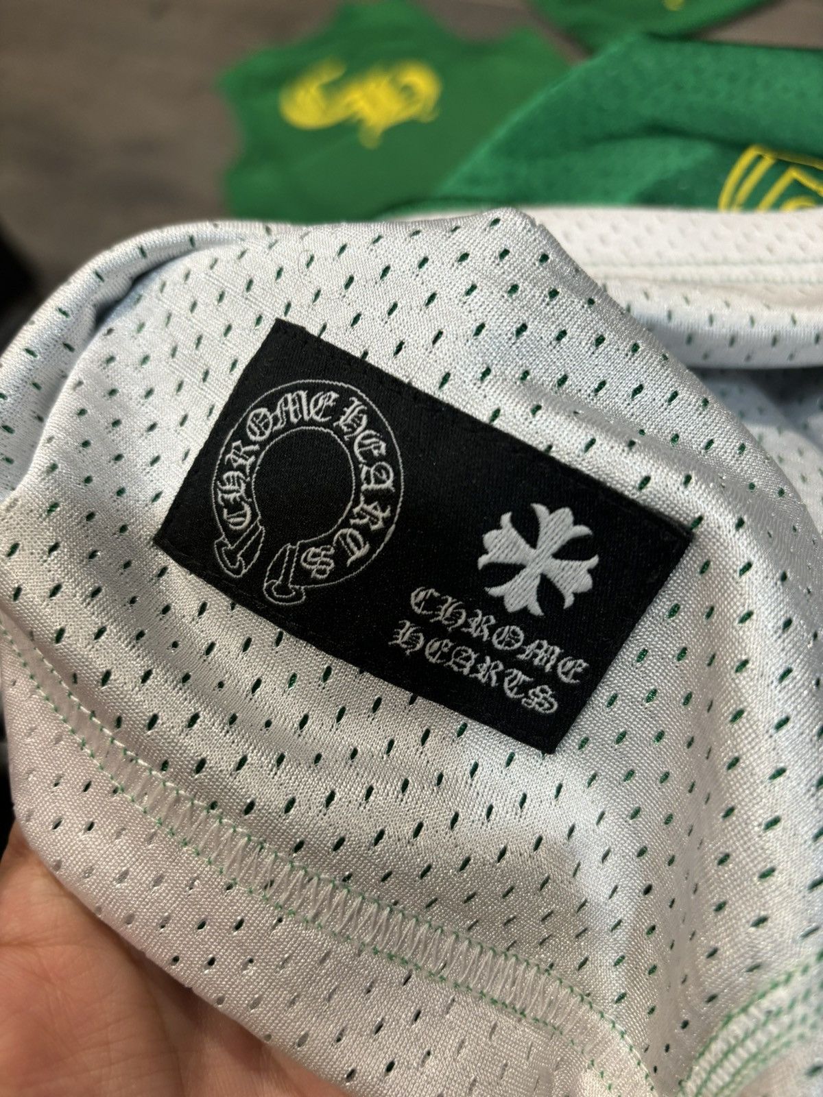 Chrome Hearts Chrome Hearts Green Reversible Jersey Size US S / EU 44-46 / 1 - 7 Thumbnail
