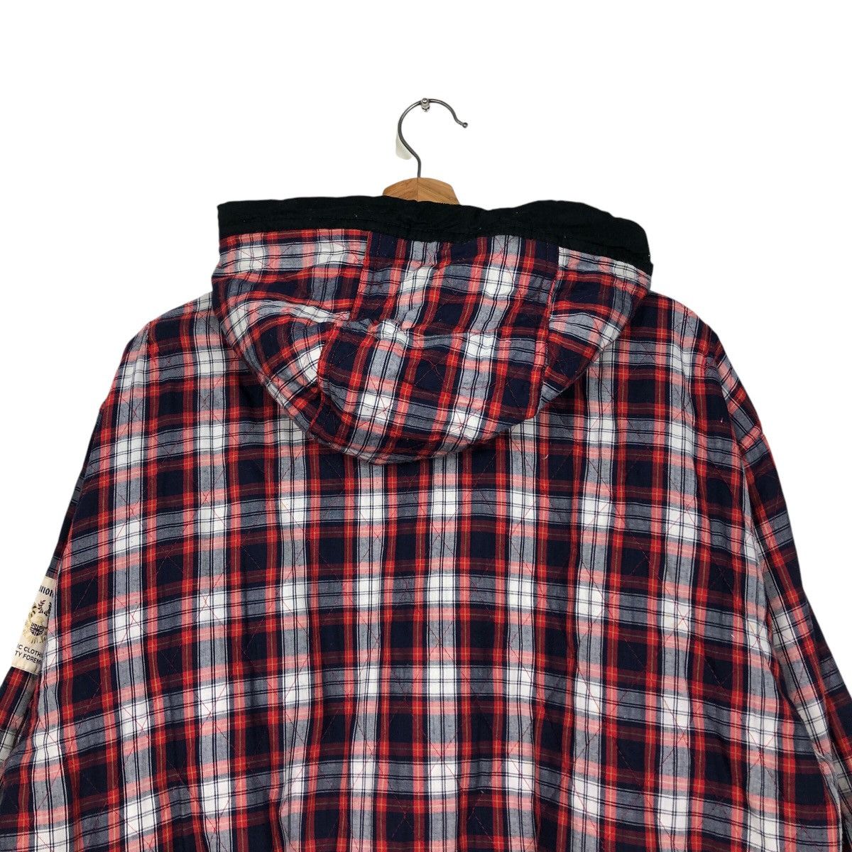 📌Vintage Reversible Bomber Jacket Union Bay Tartan Design