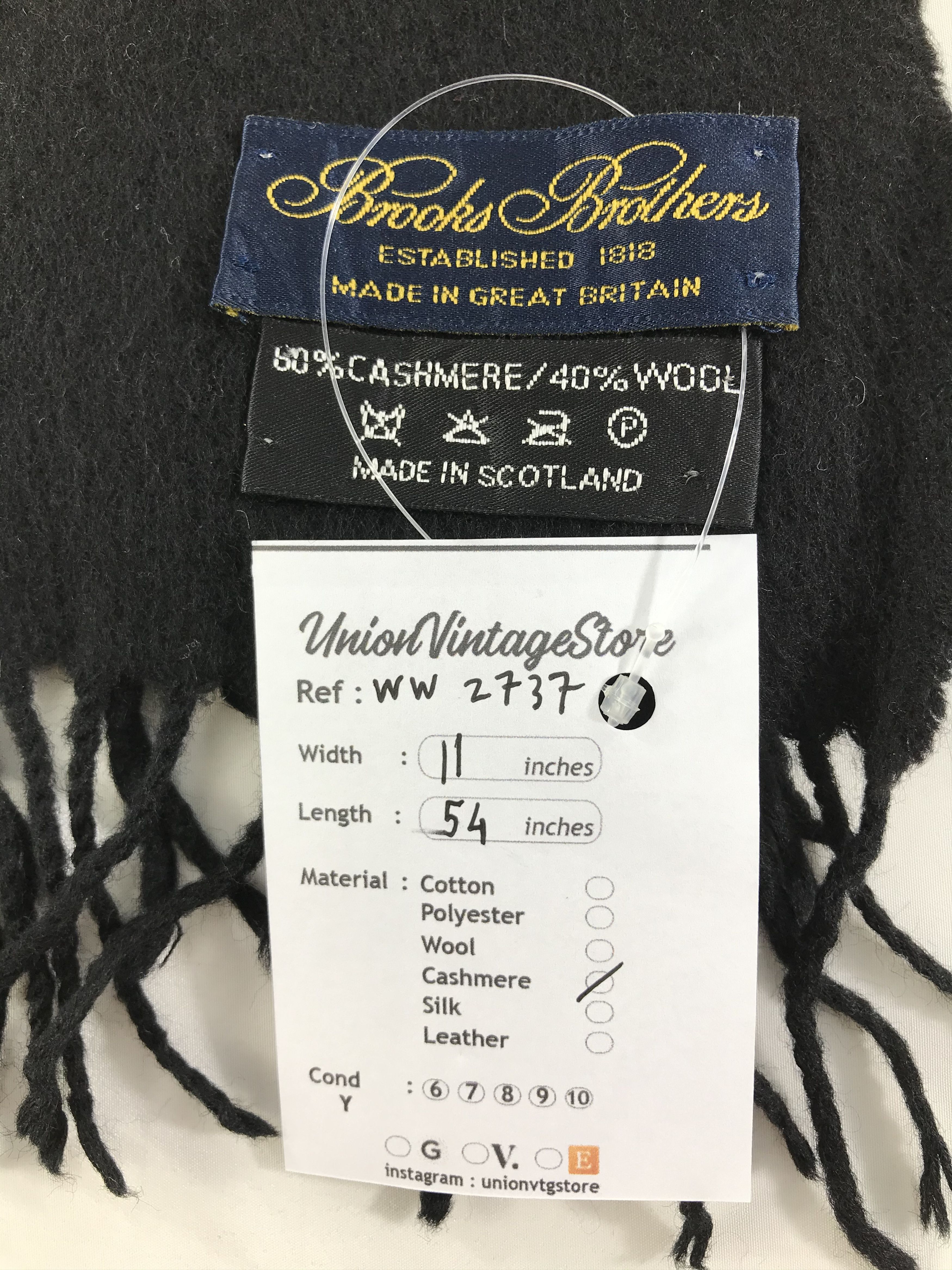 Brooks Brothers Brooks Brothers Scarf / Muffler / Neckwear - WW2737 Size ONE SIZE - 4 Thumbnail