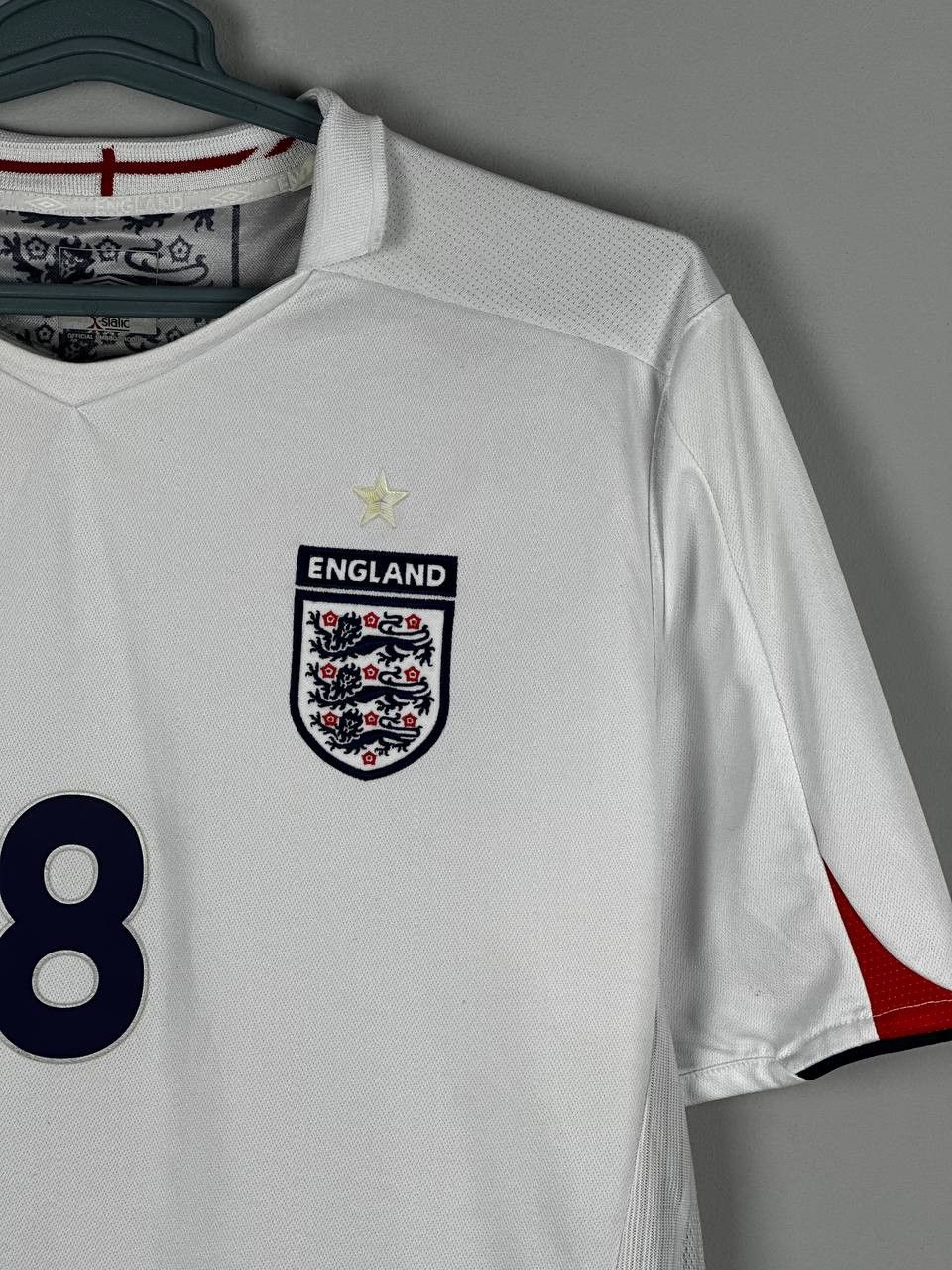 Vintage Umbro England 2008 home Lampard jersey Size US XL / EU 56 / 4 - 5 Thumbnail