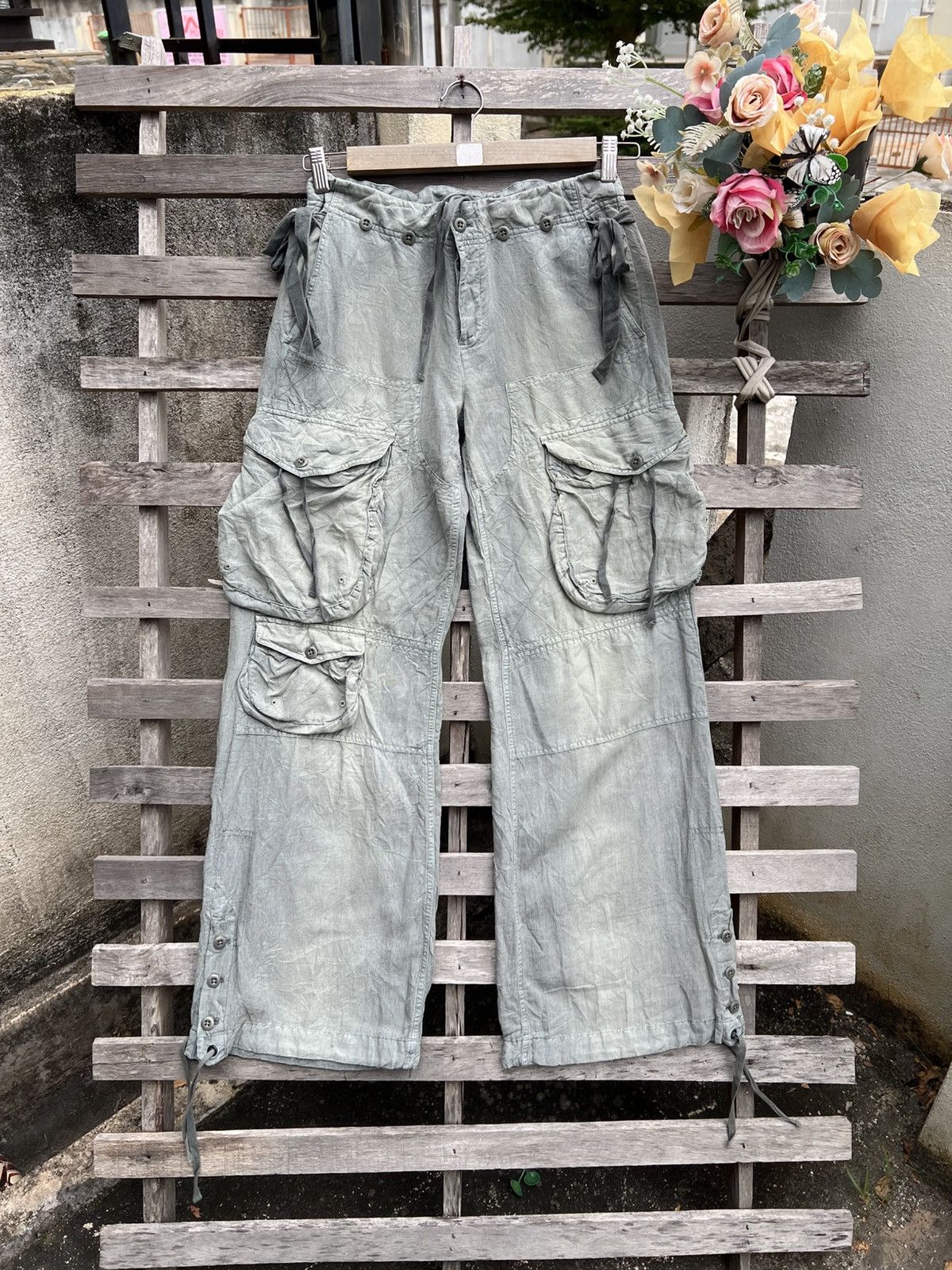 Polo Ralph Lauren Vintage Y2K Polo Ralph Lauren Utility Cargo Pants Size 34" / US 12 / IT 48 - 1 Thumbnail