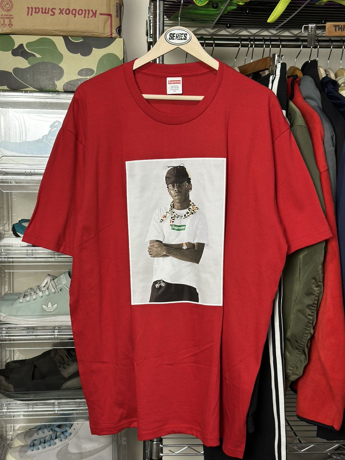 Supreme Tyler The Creator Supreme Tee Red Size US XL / EU 56 / 4 - 1 Thumbnail