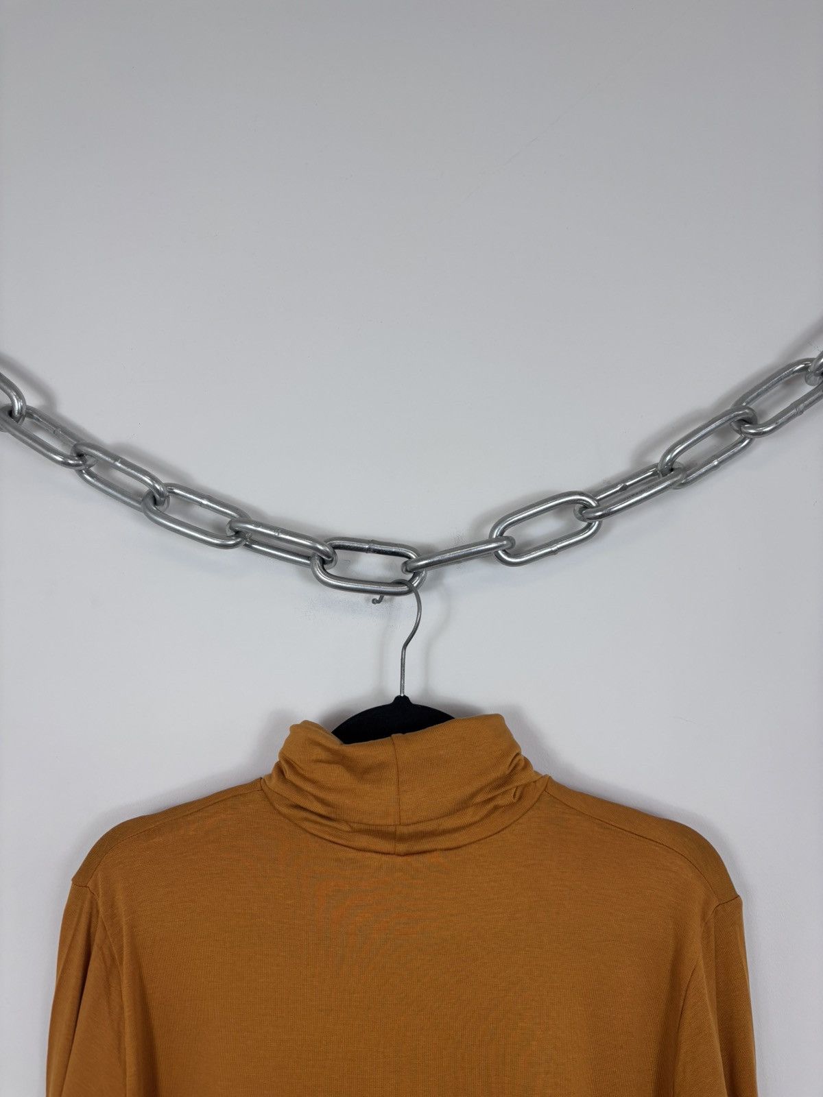 Gudrun Sjoden Gudrun Sjoden NWT Women’s Orange Lyocell Polo Neck Top Size L / US 10 / IT 46 - 15 Thumbnail