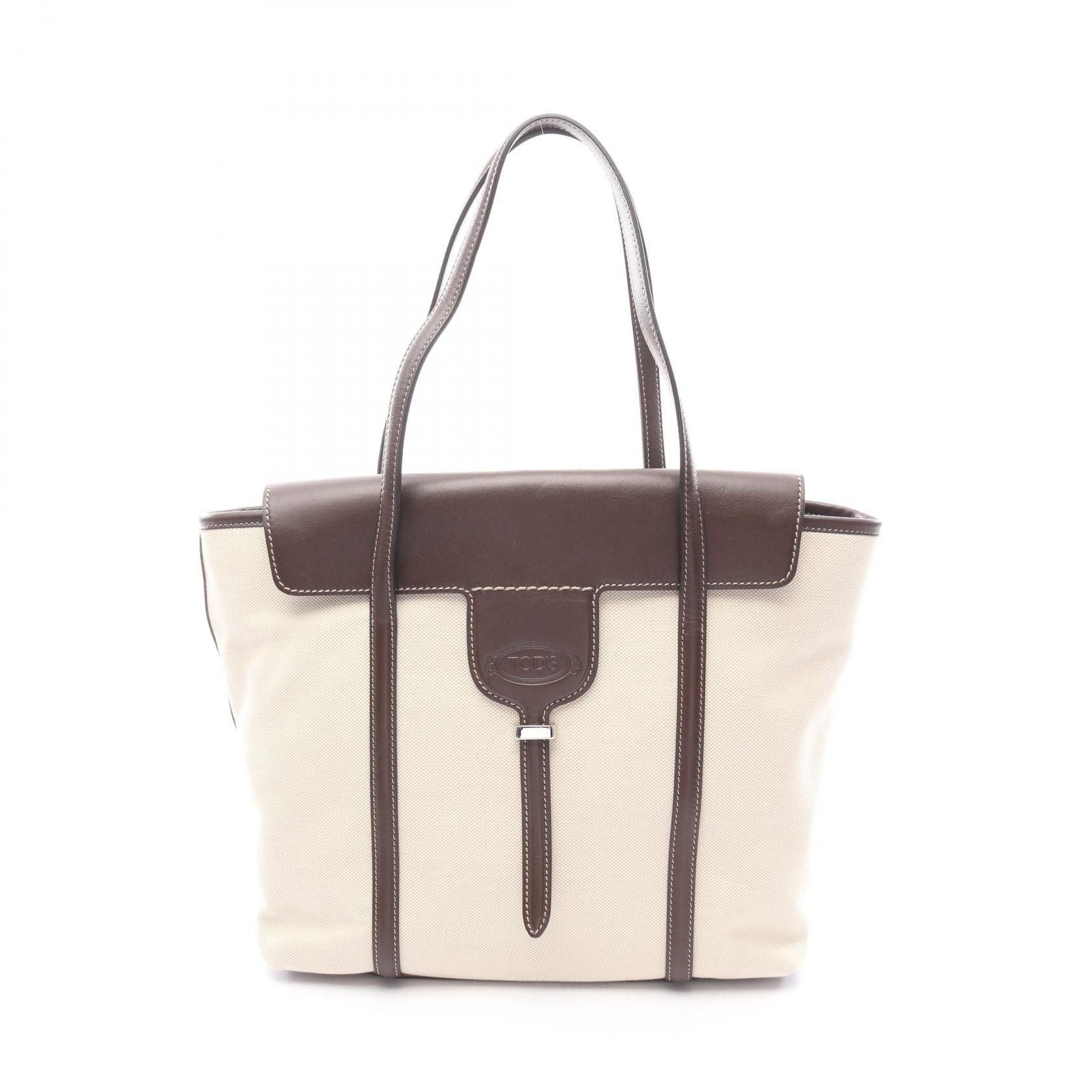 Tod's Tod's Tod's New Joy Leather Tote Bag Textile Tote Bag DUTY FREE for USA Size ONE SIZE - 1 Thumbnail