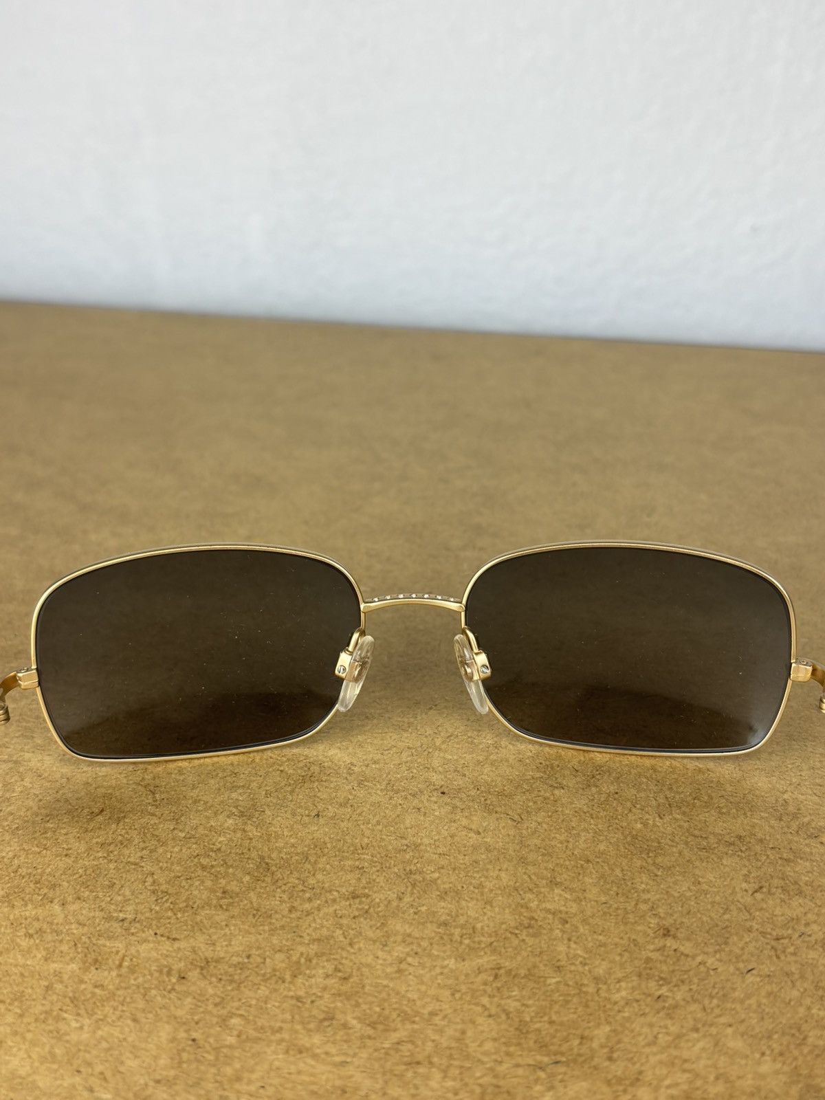 Chanel × Designer × Vintage Vintage Chanel Sunglasses Charm Metal Gold Luxury Unisex 90s Size ONE SIZE - 7 Thumbnail