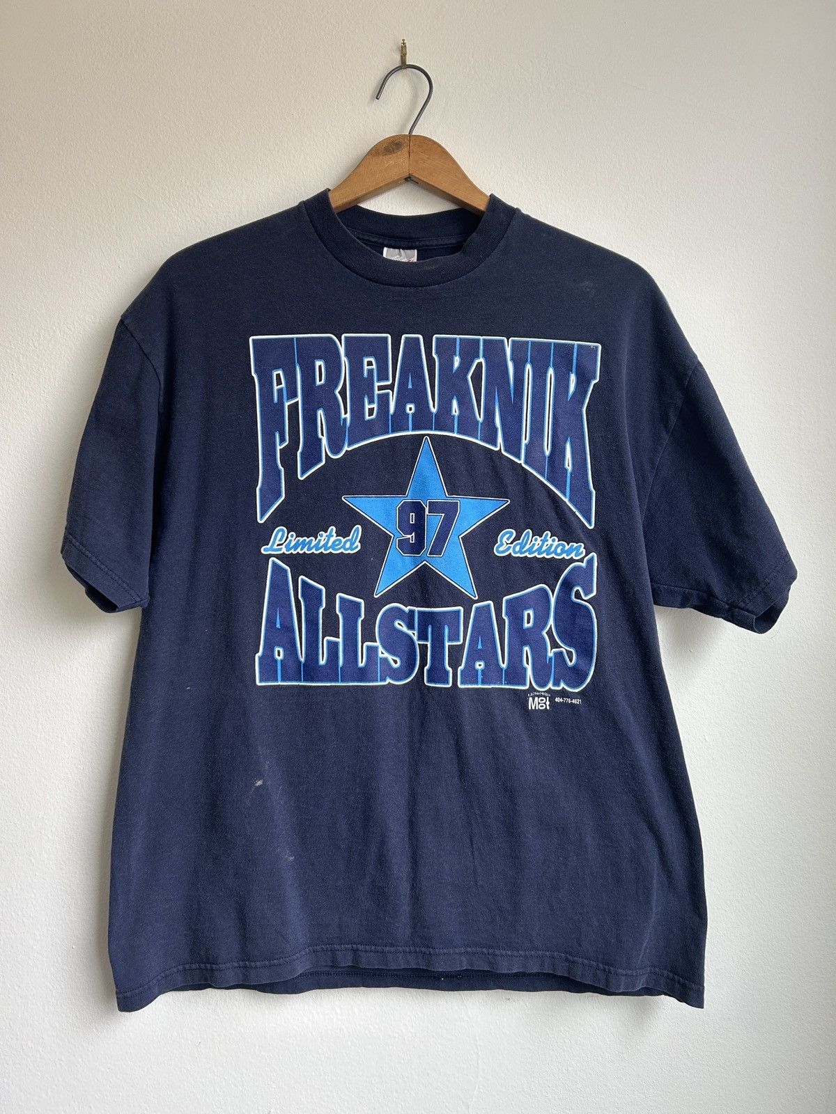 image of Vintage Freaknik 1997 Atl Flavor In The Gear Made In Usa in Blue, Men's (Size 2XL)